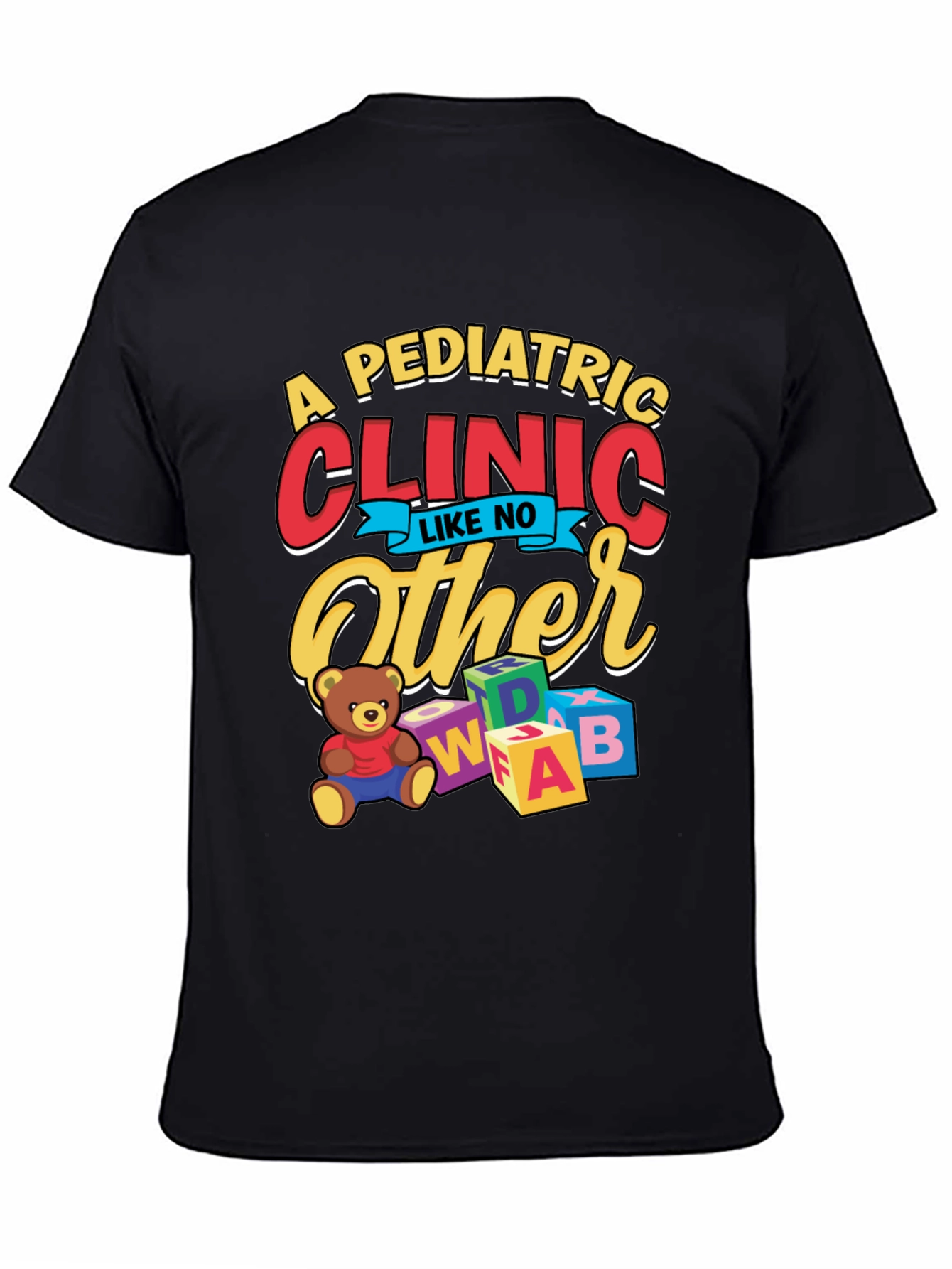 Pediatric Clinic T-Shirt - Fun & Playful Design