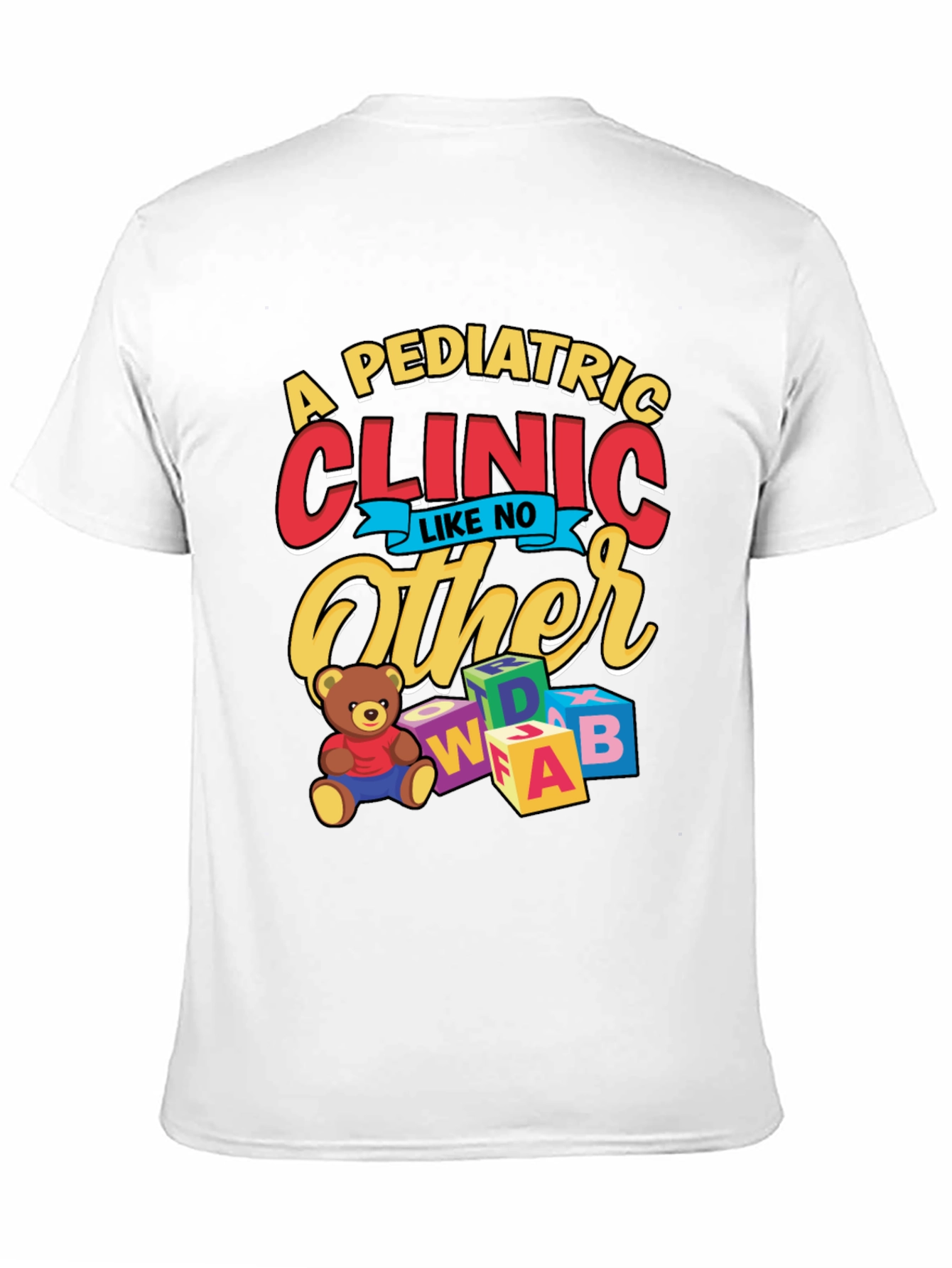 Pediatric Clinic T-Shirt - Fun & Playful Design
