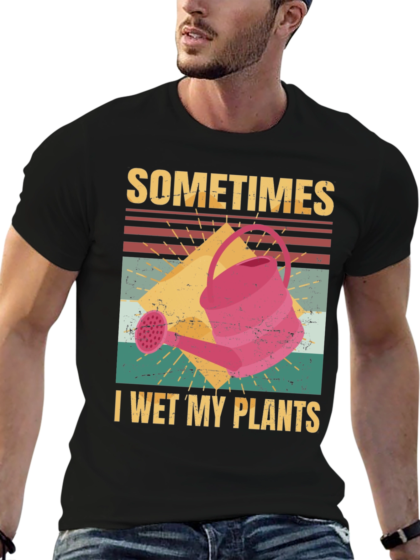 Sometimes I Wet My Plants Graphic T-Shirt