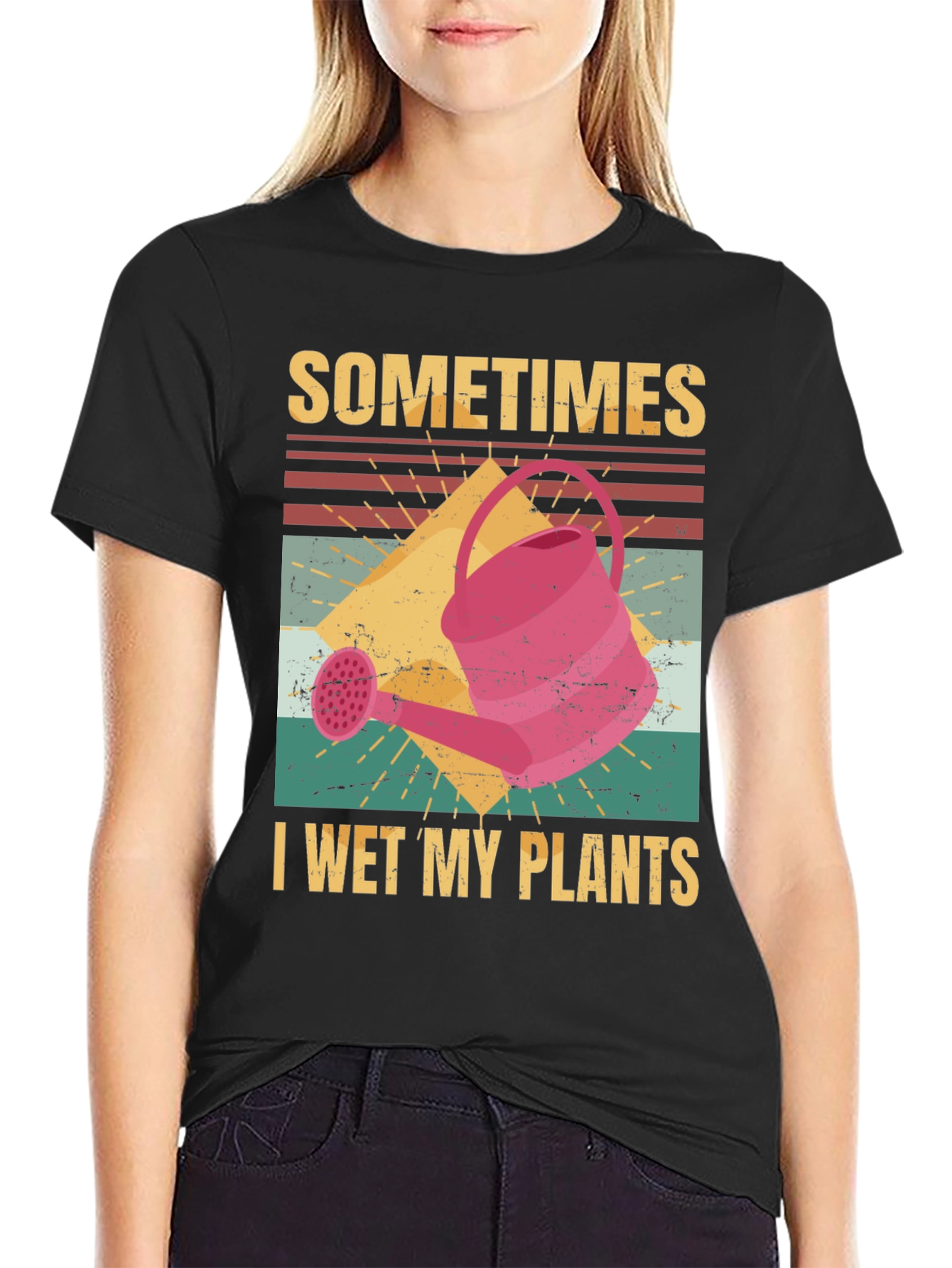 Sometimes I Wet My Plants Graphic T-Shirt