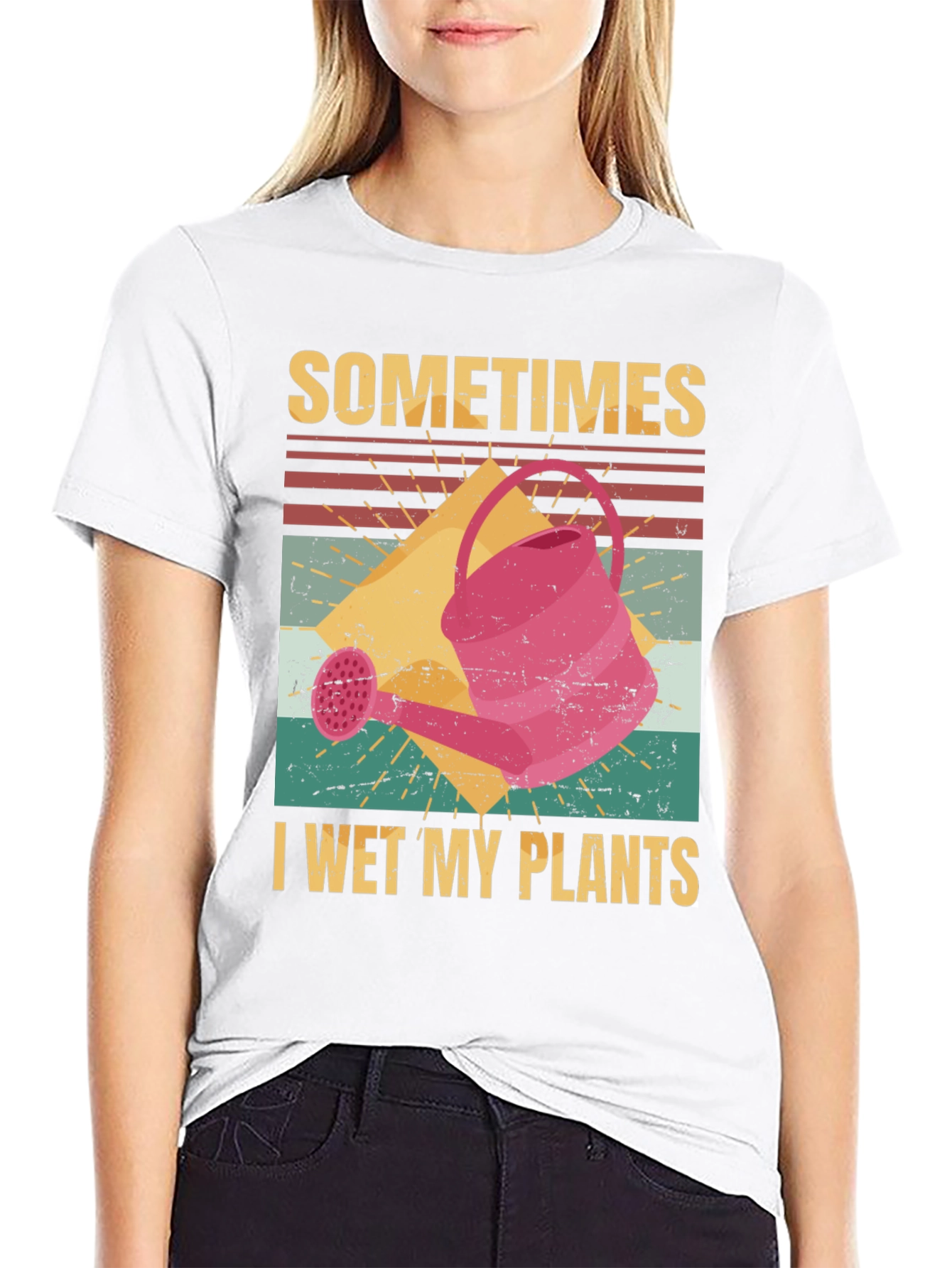 Sometimes I Wet My Plants Graphic T-Shirt