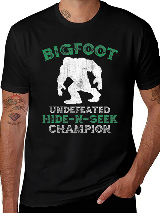 Bigfoot Hide-n-Seek Champion Graphic T-Shirt