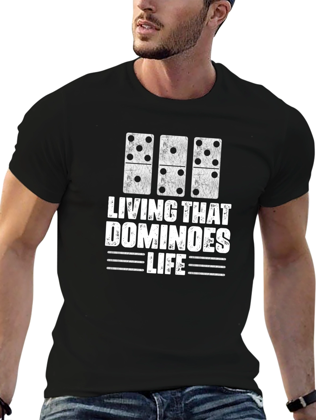Living That Dominoes Life Graphic Tee