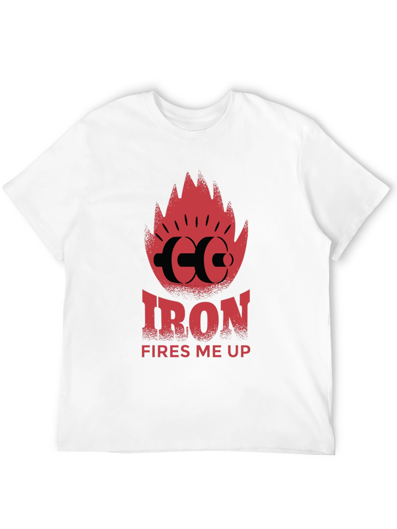 Iron Fires Me Up Graphic T-Shirt