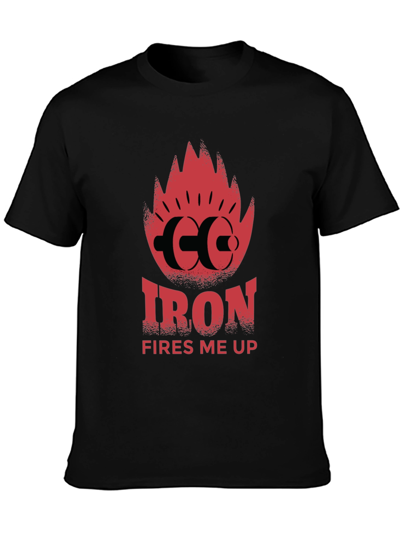 Iron Fires Me Up Graphic T-Shirt
