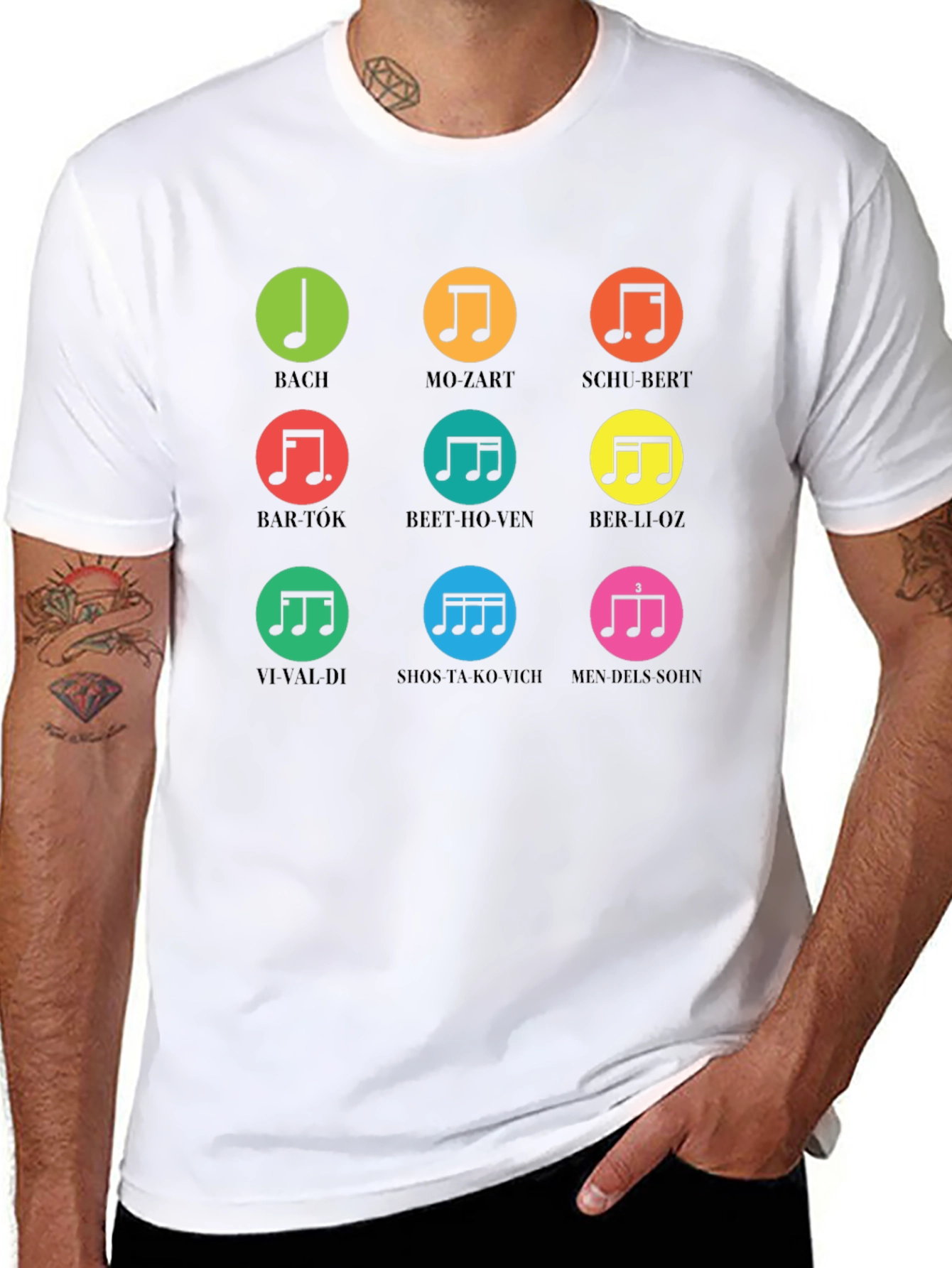 Composer Music Note T-Shirt