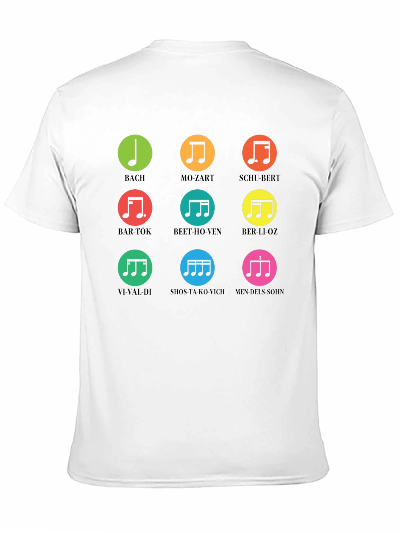 Composer Music Note T-Shirt