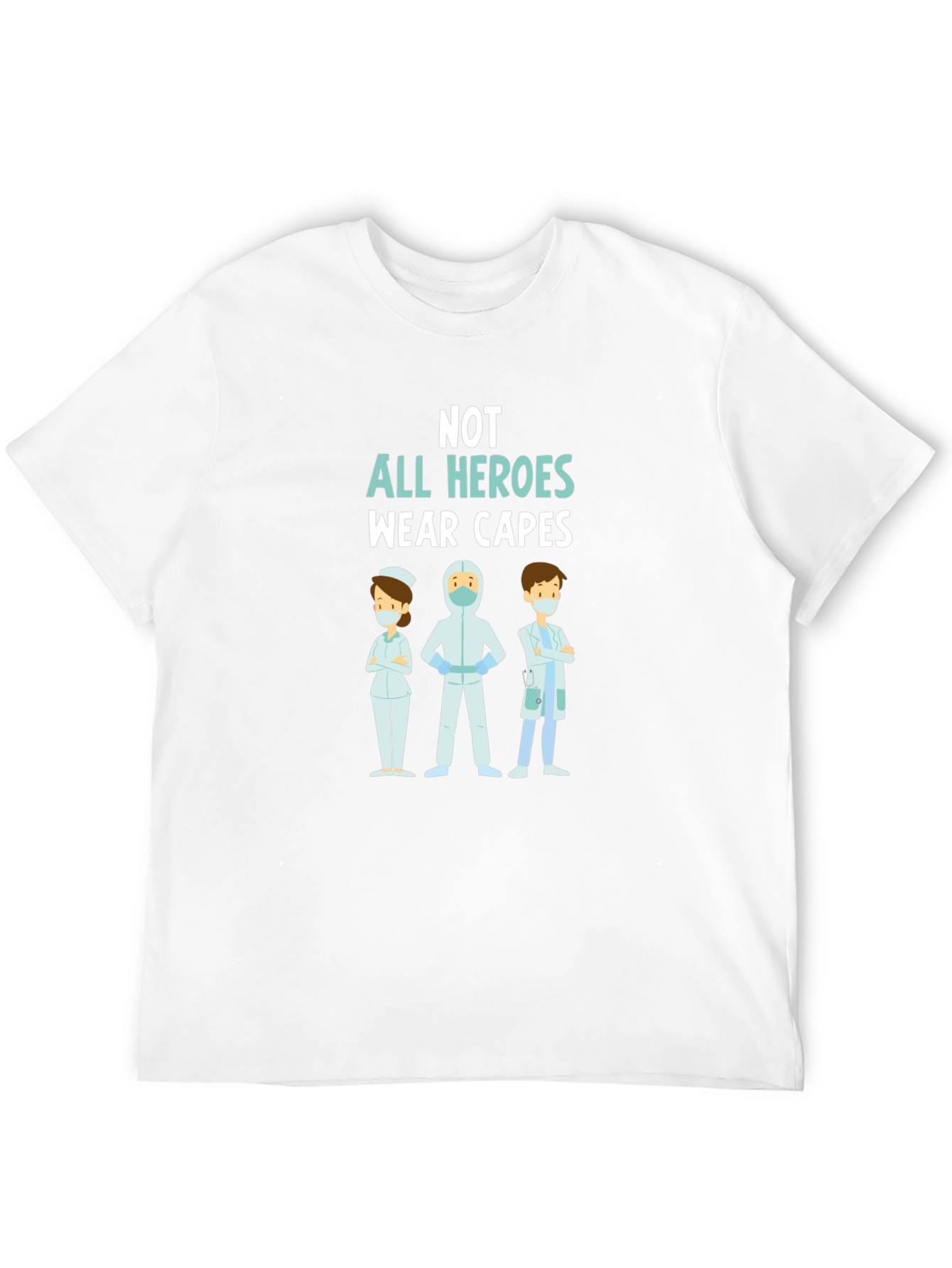 Heroes Wear Scrubs T-Shirt Healthcare Hero Tee