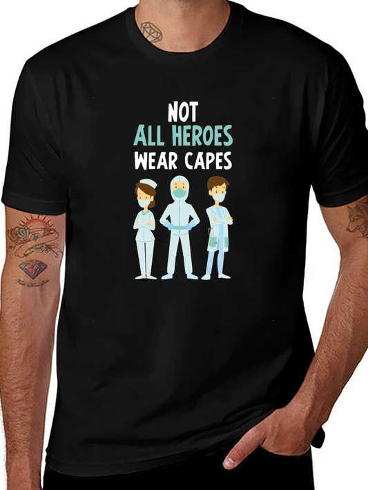 Heroes Wear Scrubs T-Shirt Healthcare Hero Tee