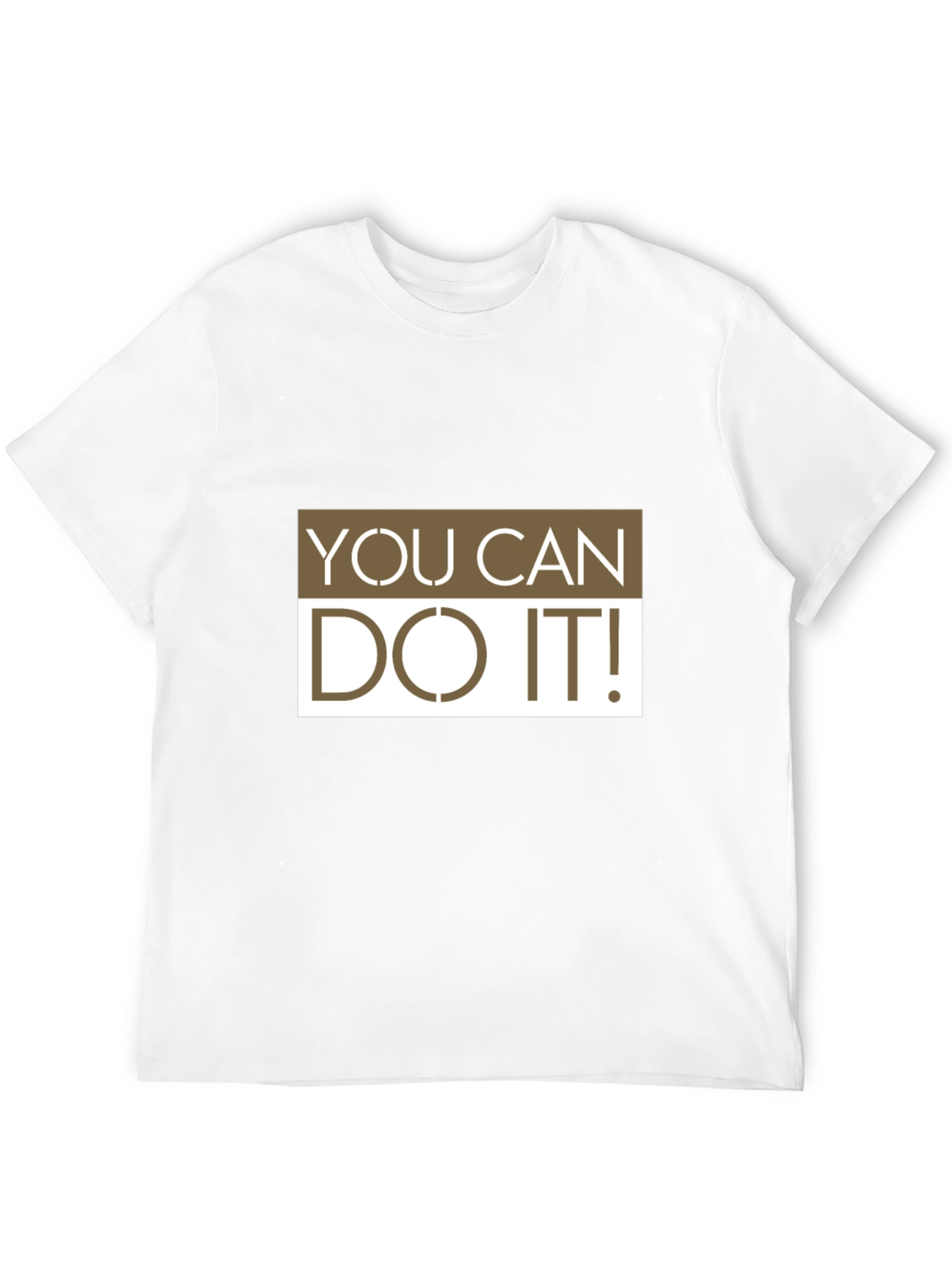 Motivational You Can Do It! Graphic T-Shirt
