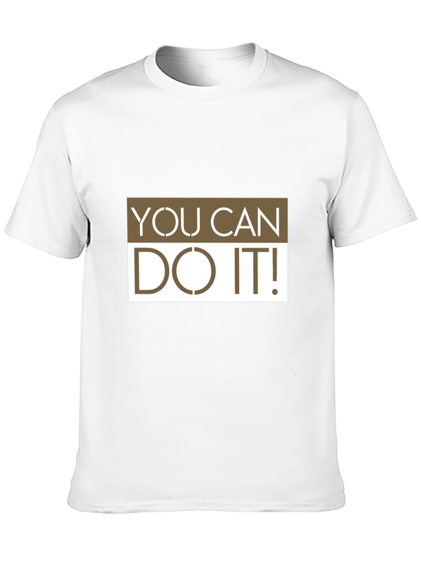 Motivational You Can Do It! Graphic T-Shirt