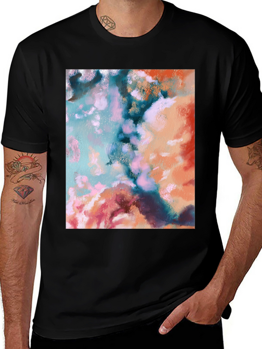 Abstract Art Graphic Tee - Modern Comfort
