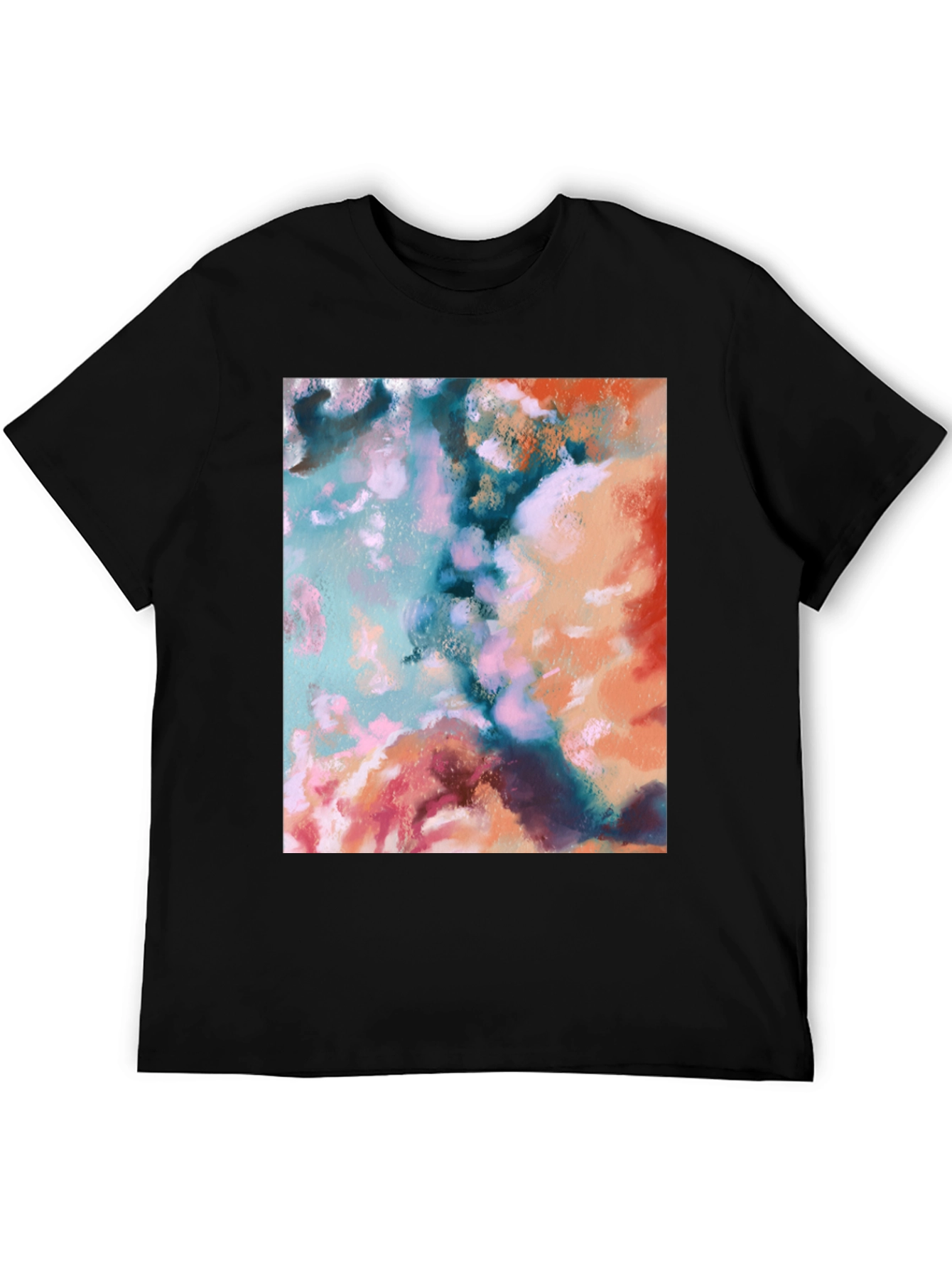 Abstract Art Graphic Tee - Modern Comfort
