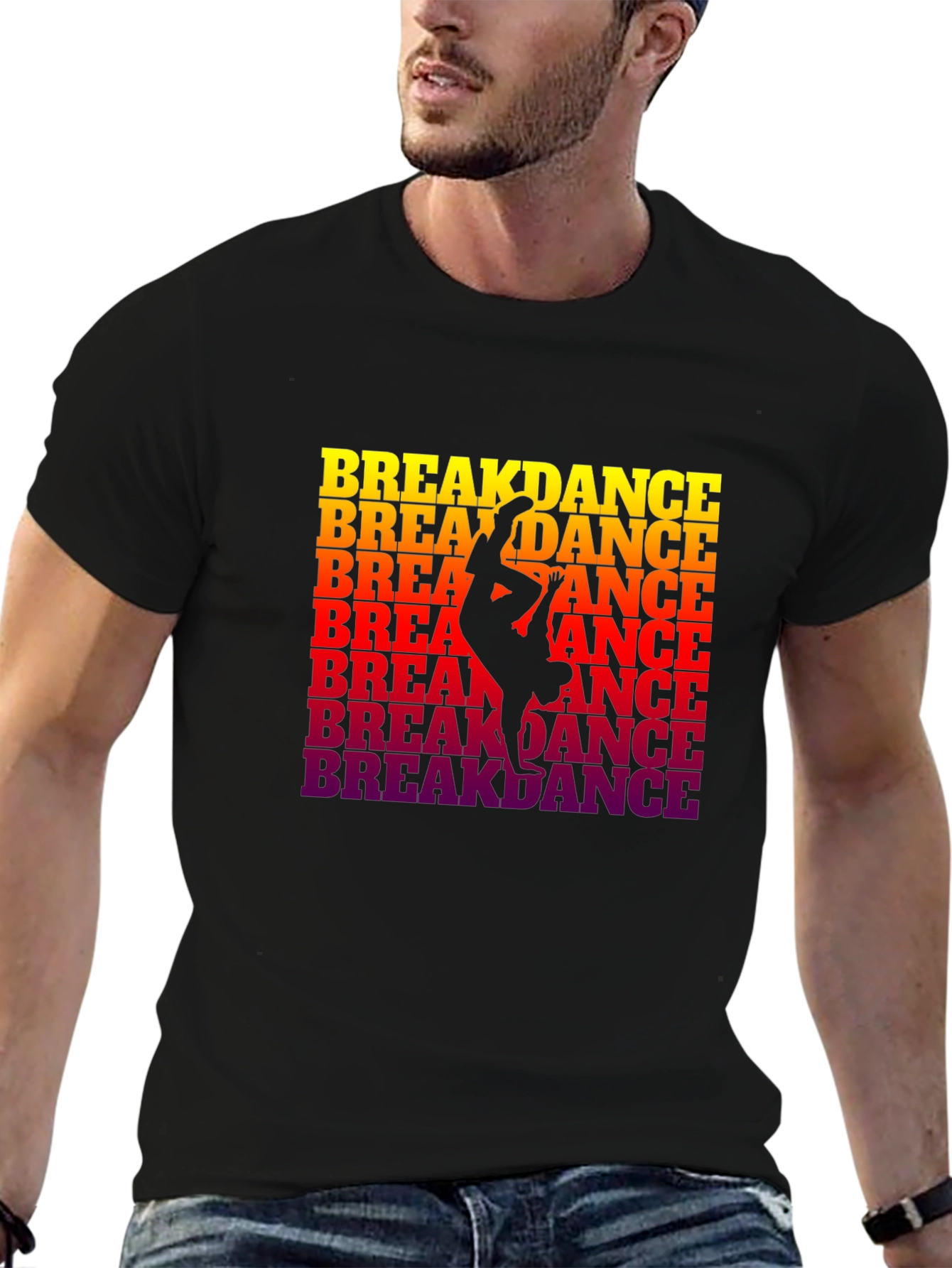 Breakdance Graphic T-Shirt - Stylish Streetwear