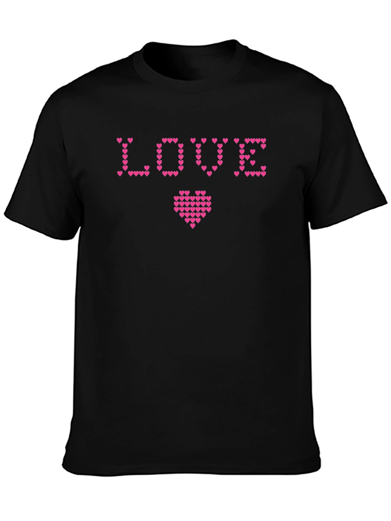 Love Heart Pixel Art T-Shirt