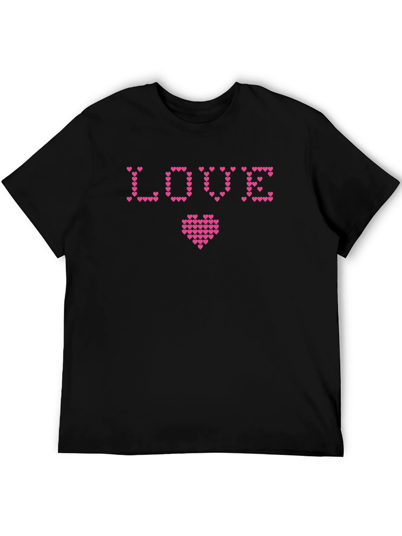 Love Heart Pixel Art T-Shirt