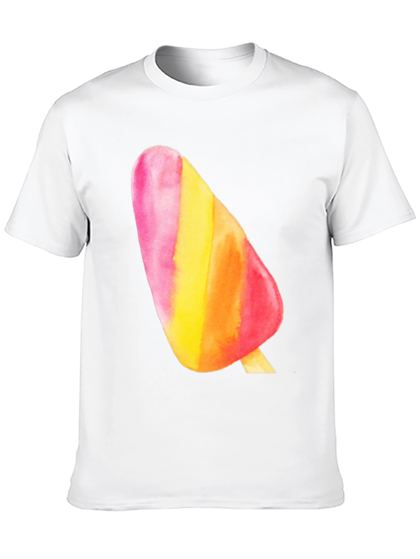 Retro Popsicle Graphic Tee - Summer Fun Shirt