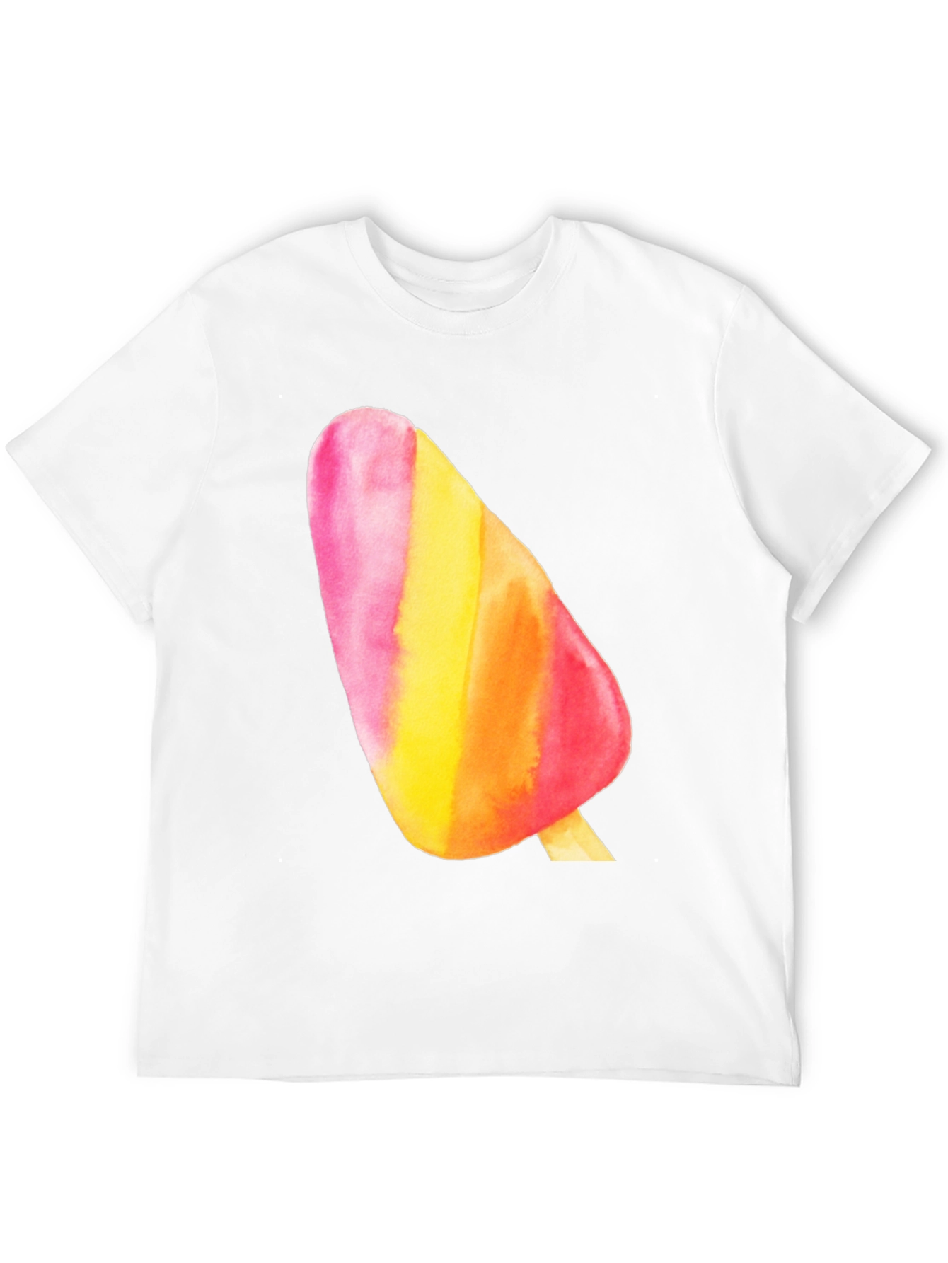 Retro Popsicle Graphic Tee - Summer Fun Shirt