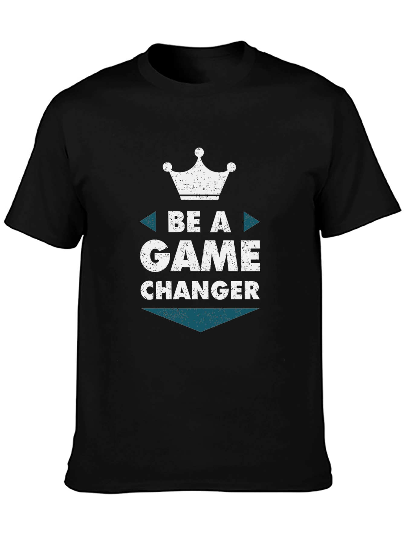 Be A Game Changer Black Graphic Tee