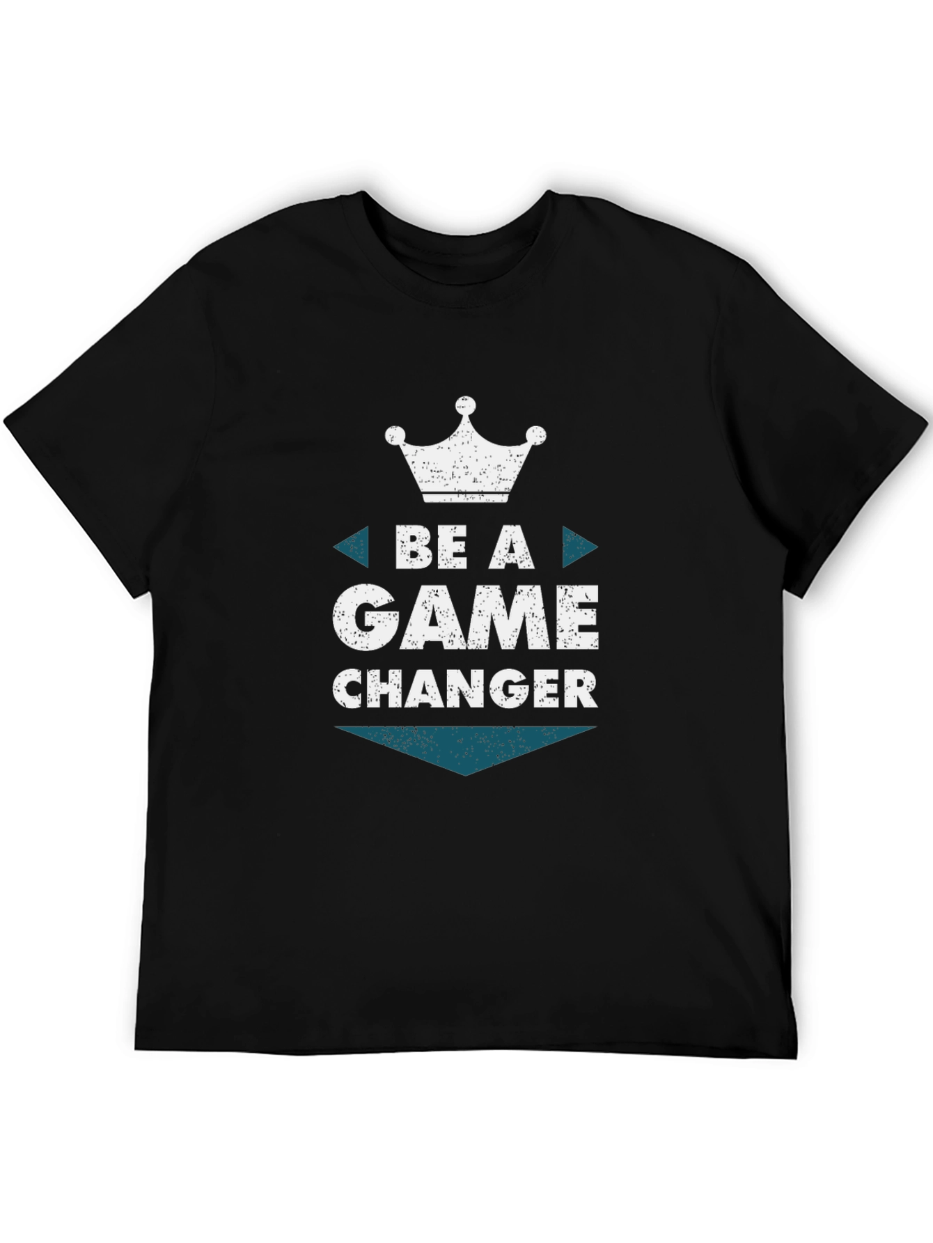 Be A Game Changer Black Graphic Tee