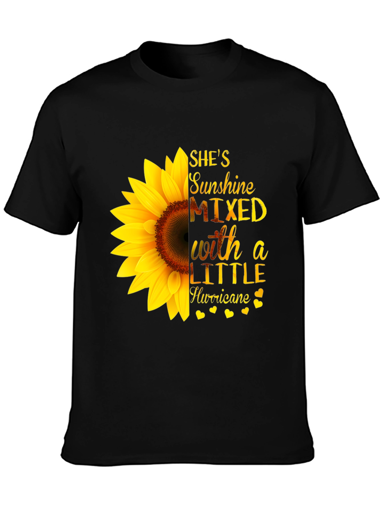 Shes Sunshine Sunflower Graphic Tee