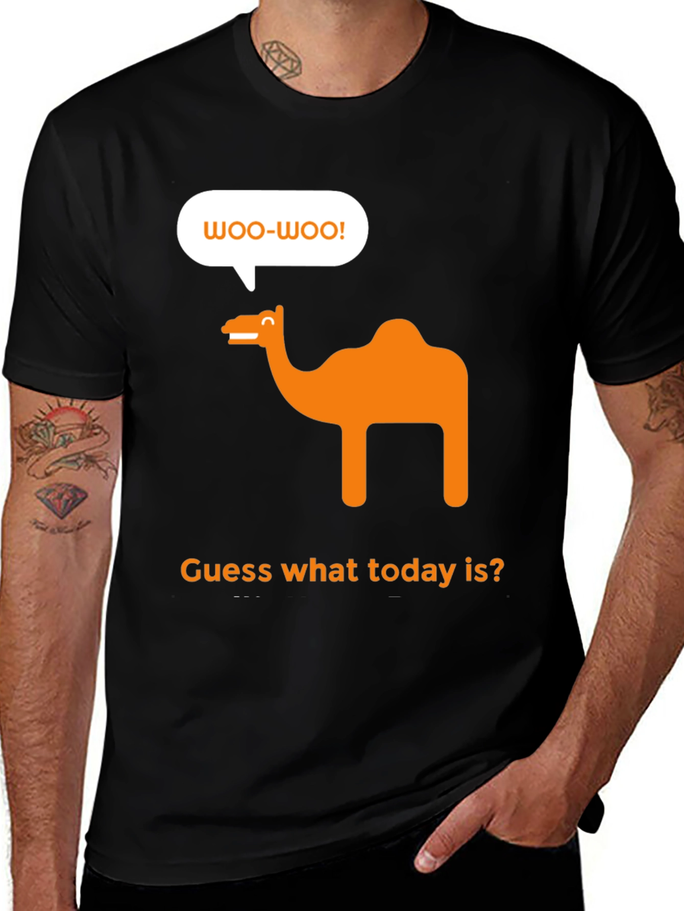 Hump Day T-Shirt - Camel Woo-Woo! Tee