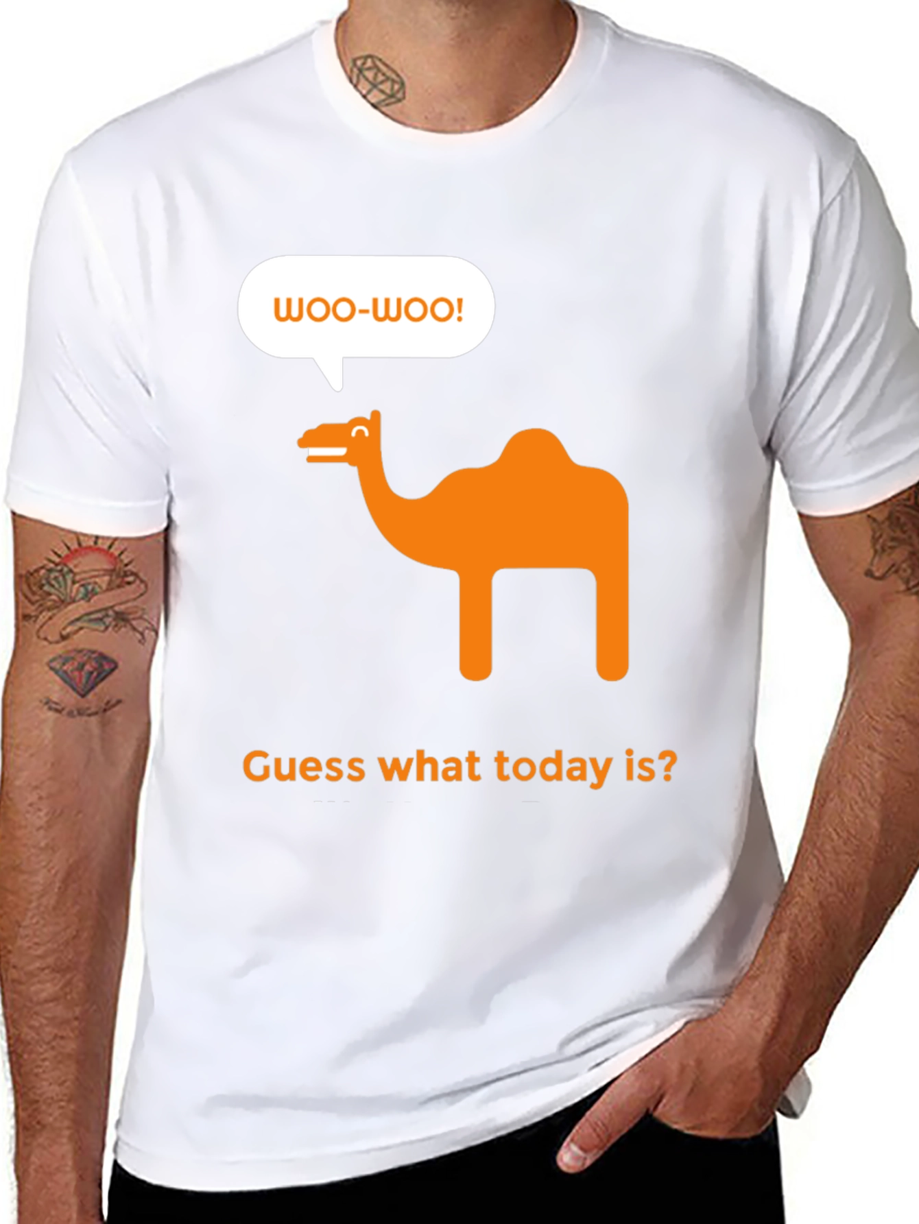 Hump Day T-Shirt - Camel Woo-Woo! Tee