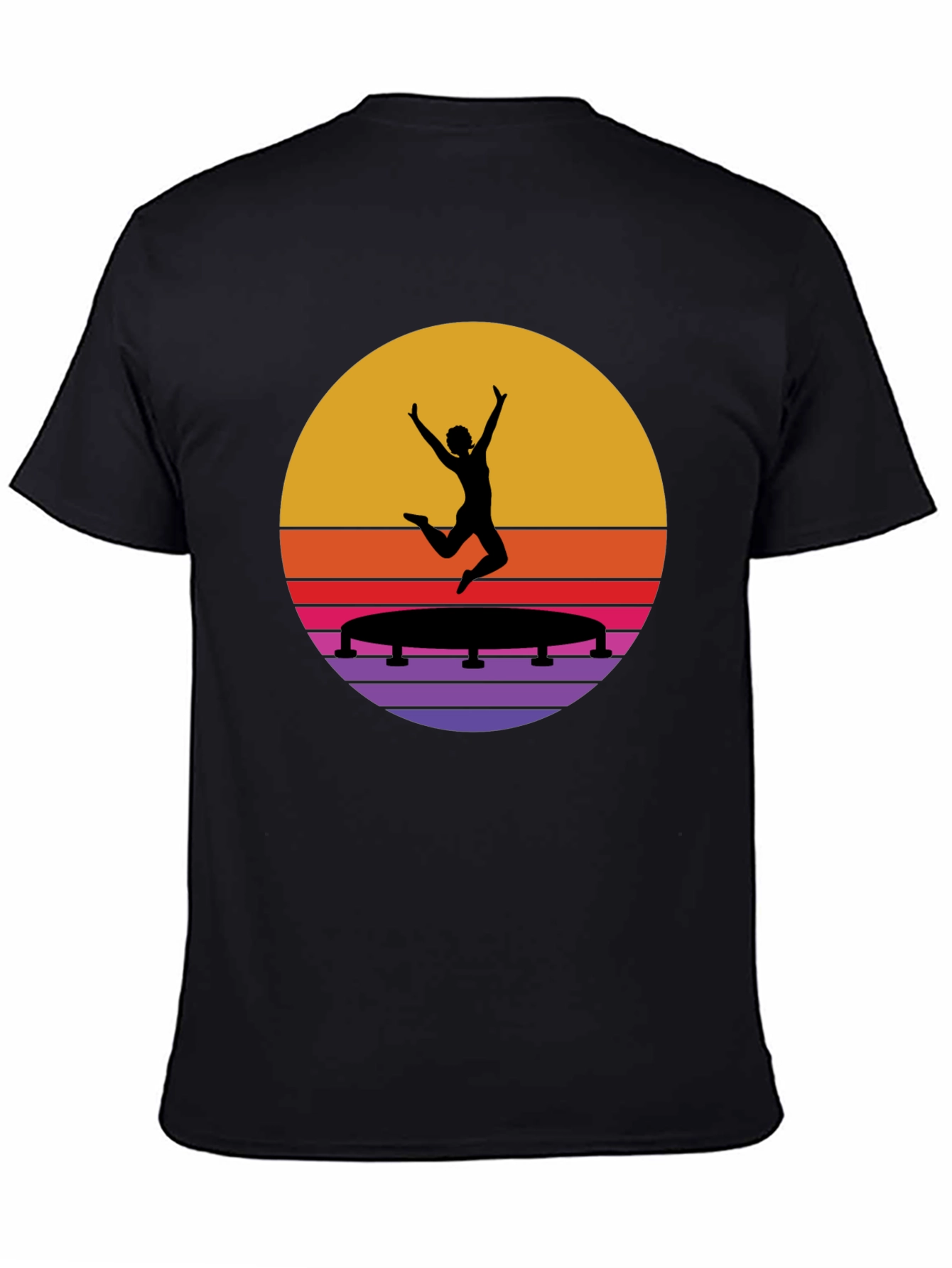 Retro Trampoline Jump T-Shirt