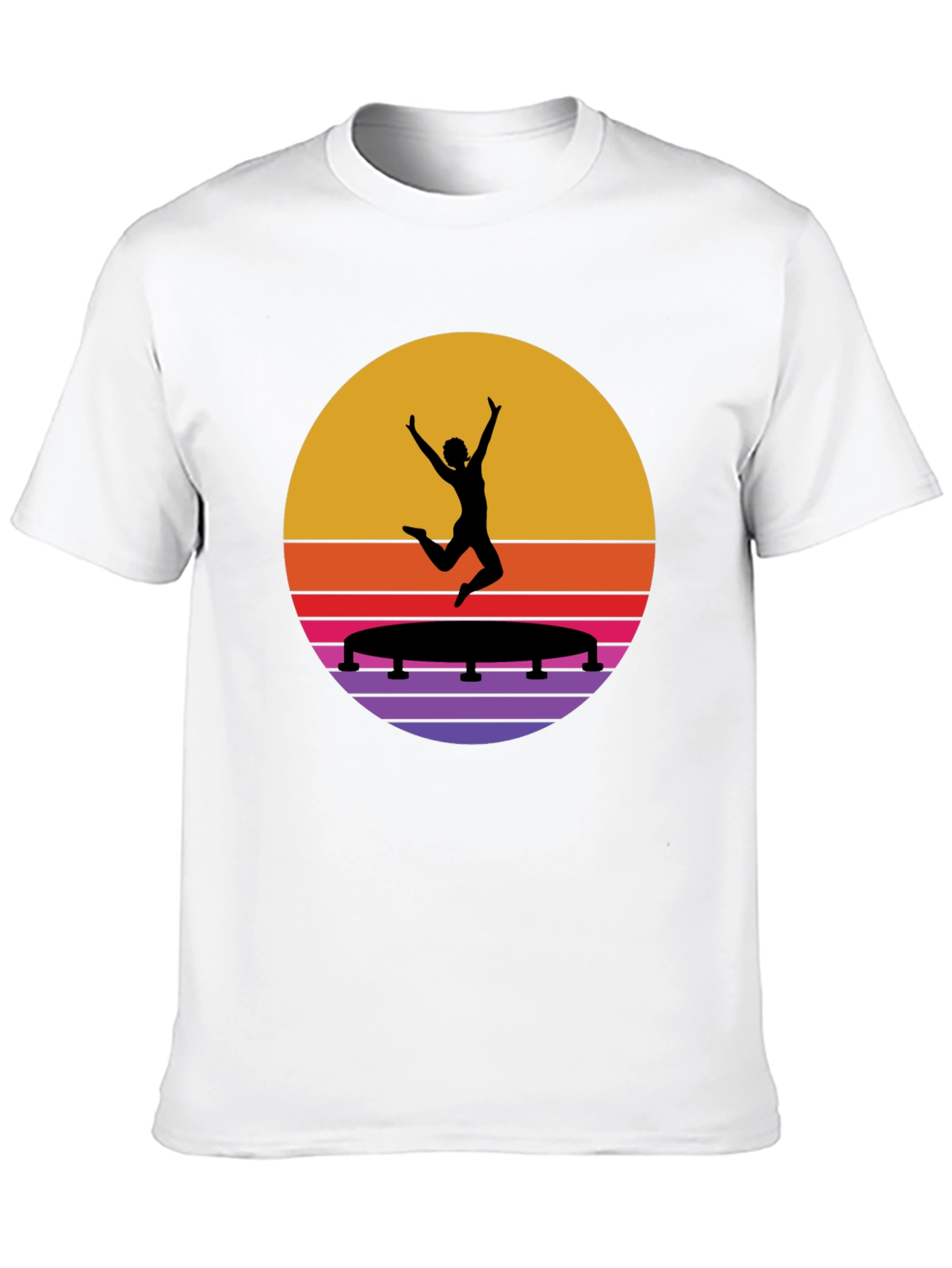 Retro Trampoline Jump T-Shirt