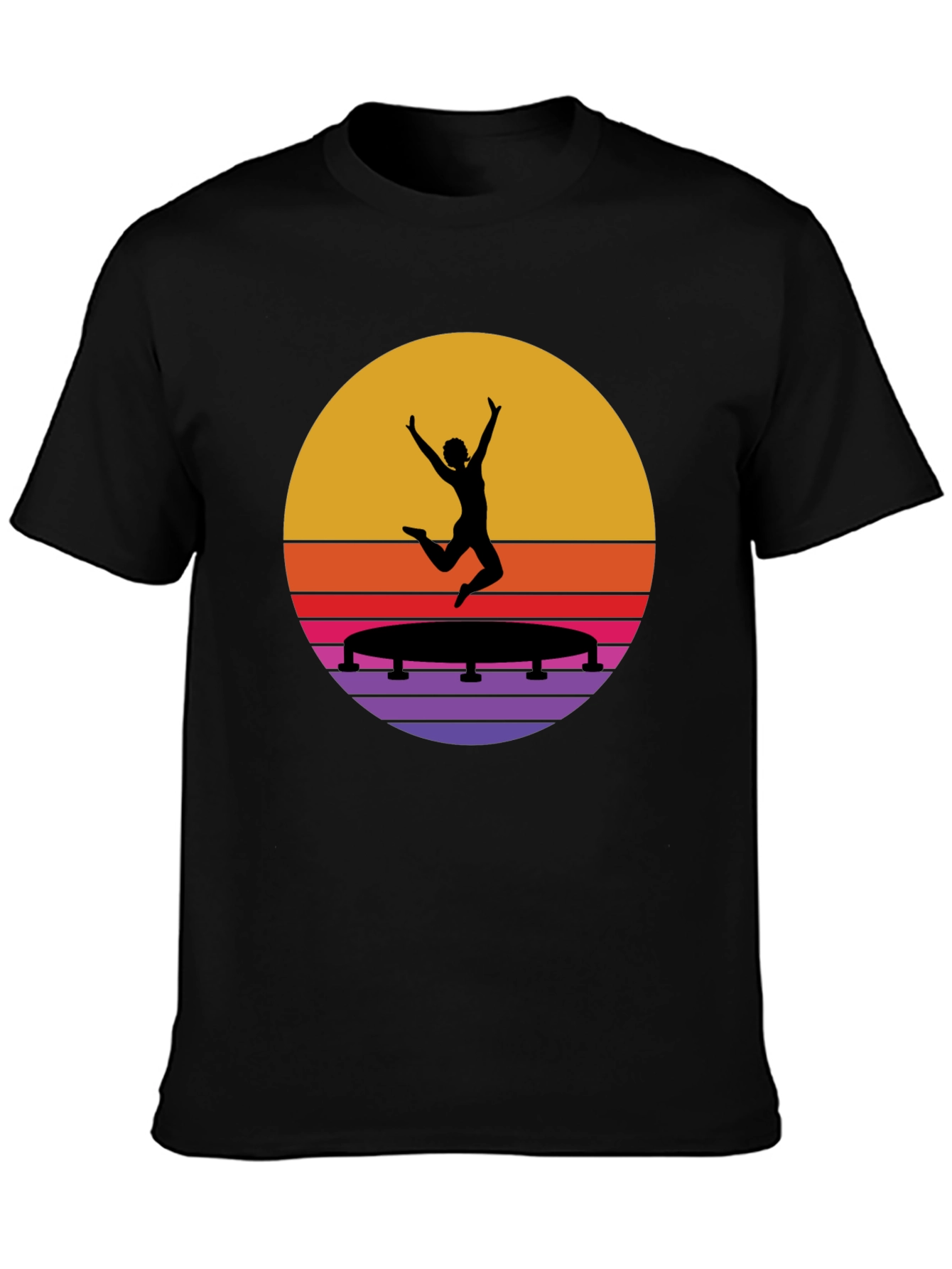 Retro Trampoline Jump T-Shirt