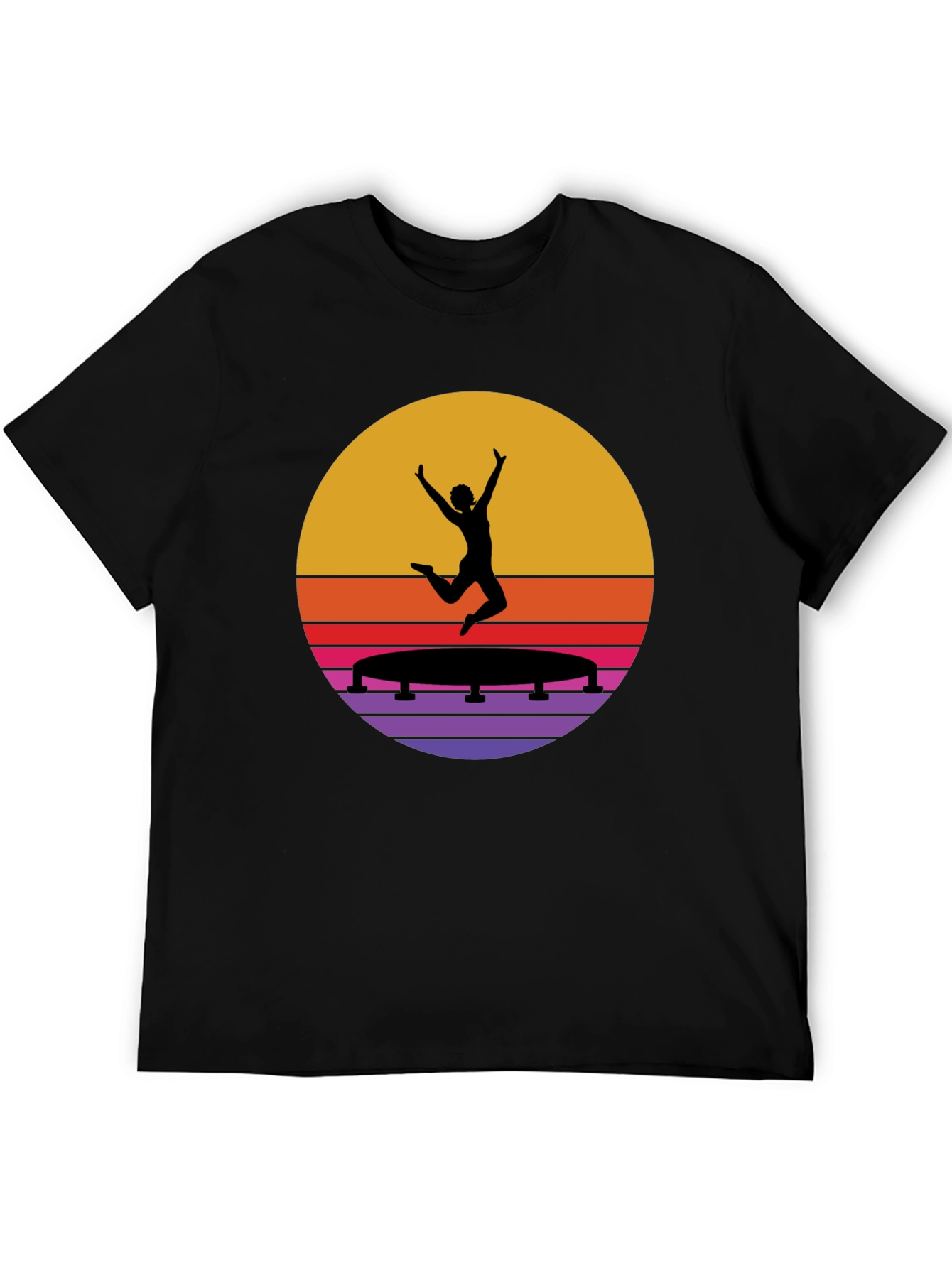 Retro Trampoline Jump T-Shirt