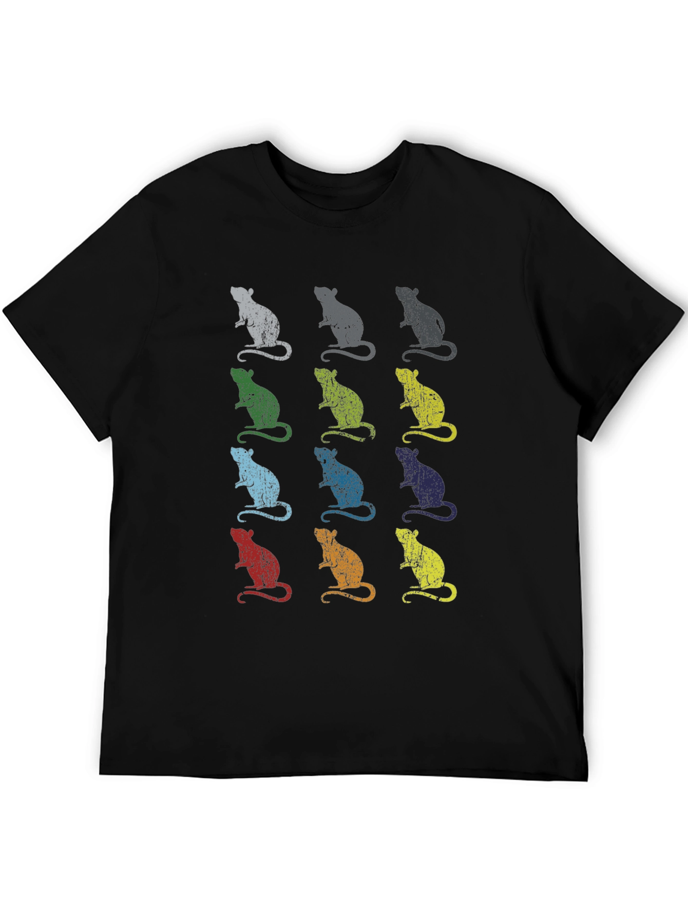 Rat Pop Art Print T-Shirt