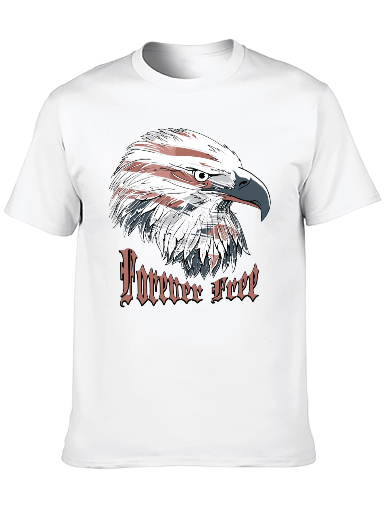 Forever Free Eagle Graphic T-Shirt