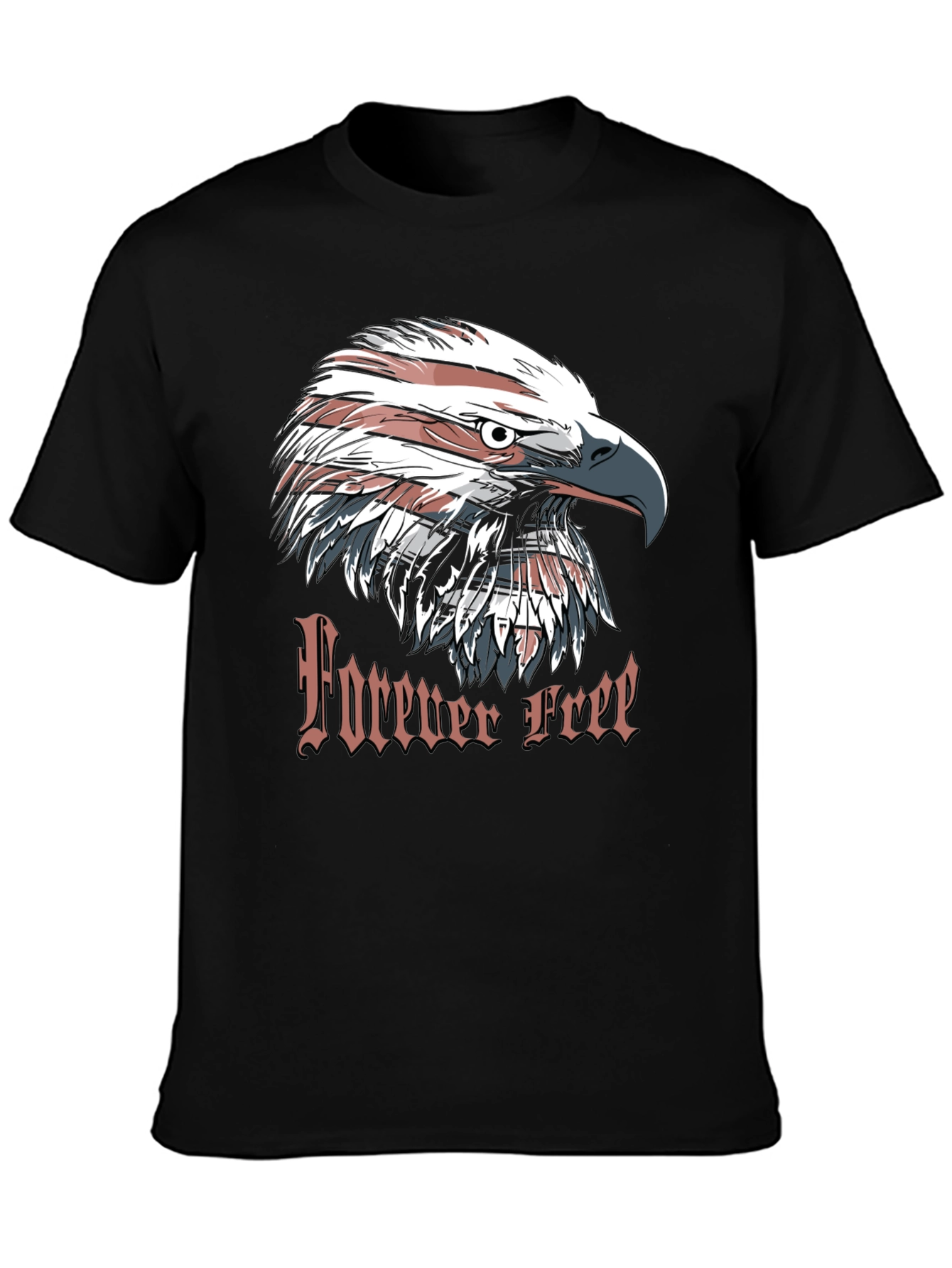 Forever Free Eagle Graphic T-Shirt