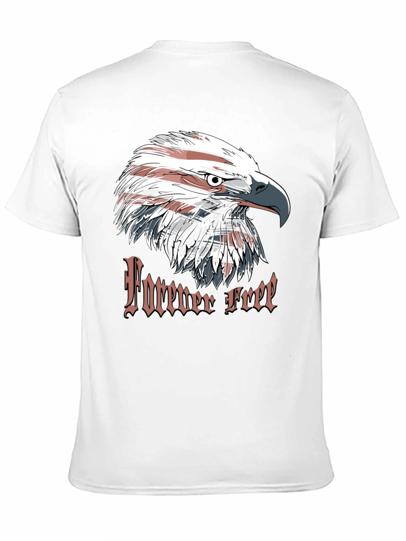 Forever Free Eagle Graphic T-Shirt