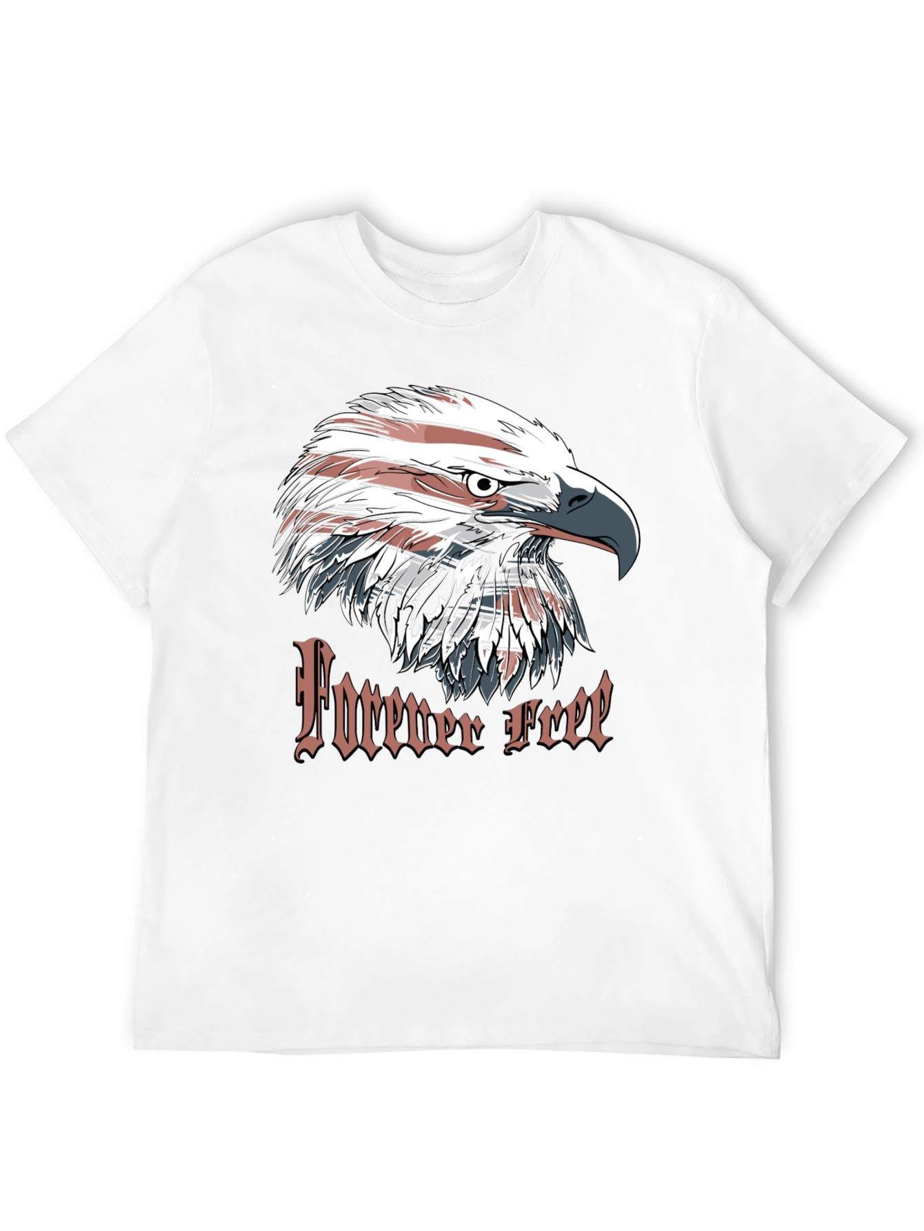 Forever Free Eagle Graphic T-Shirt