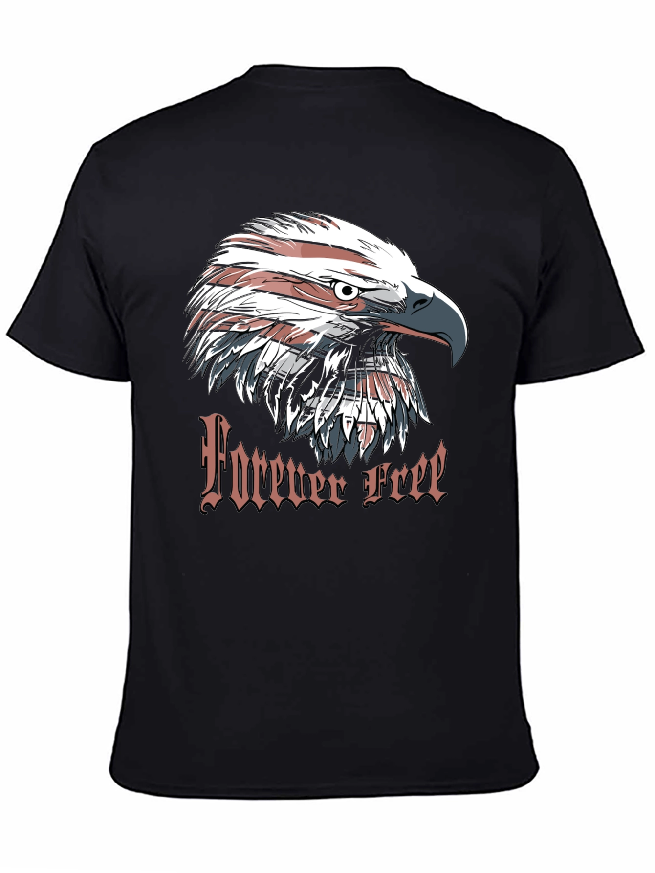 Forever Free Eagle Graphic T-Shirt