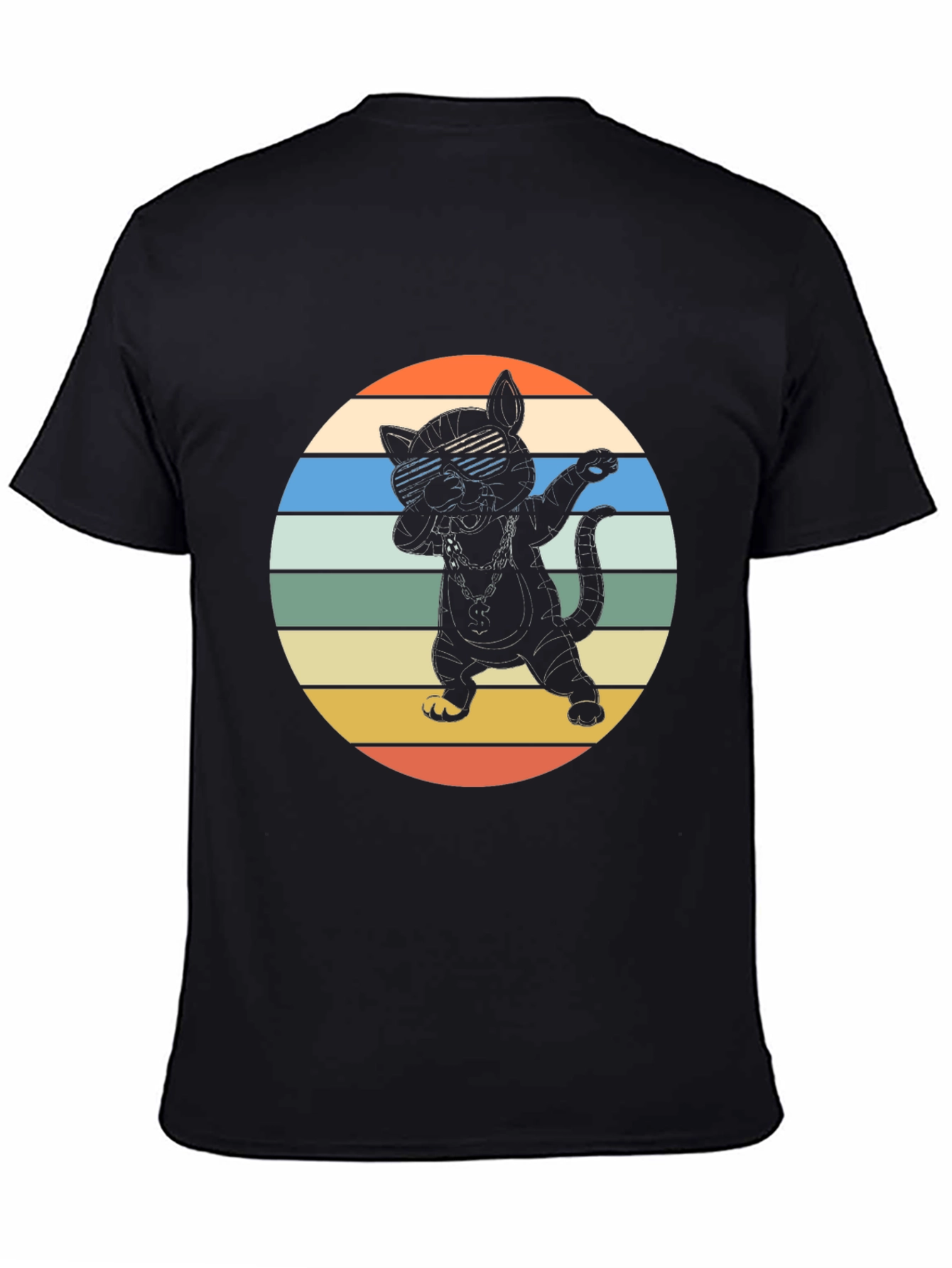 Cool Cat Dabbing Graphic Tee