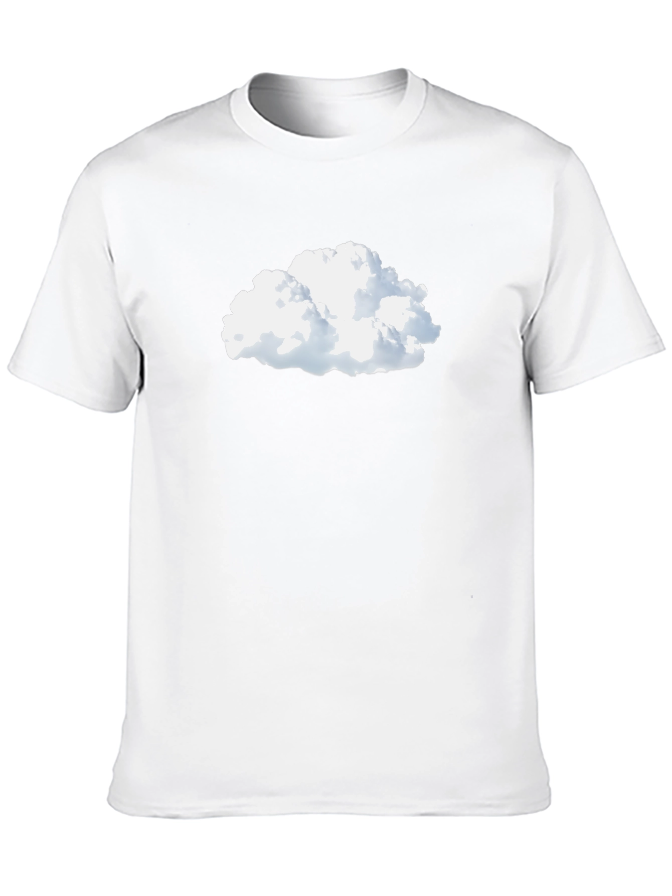 Cloud Graphic Black T-Shirt