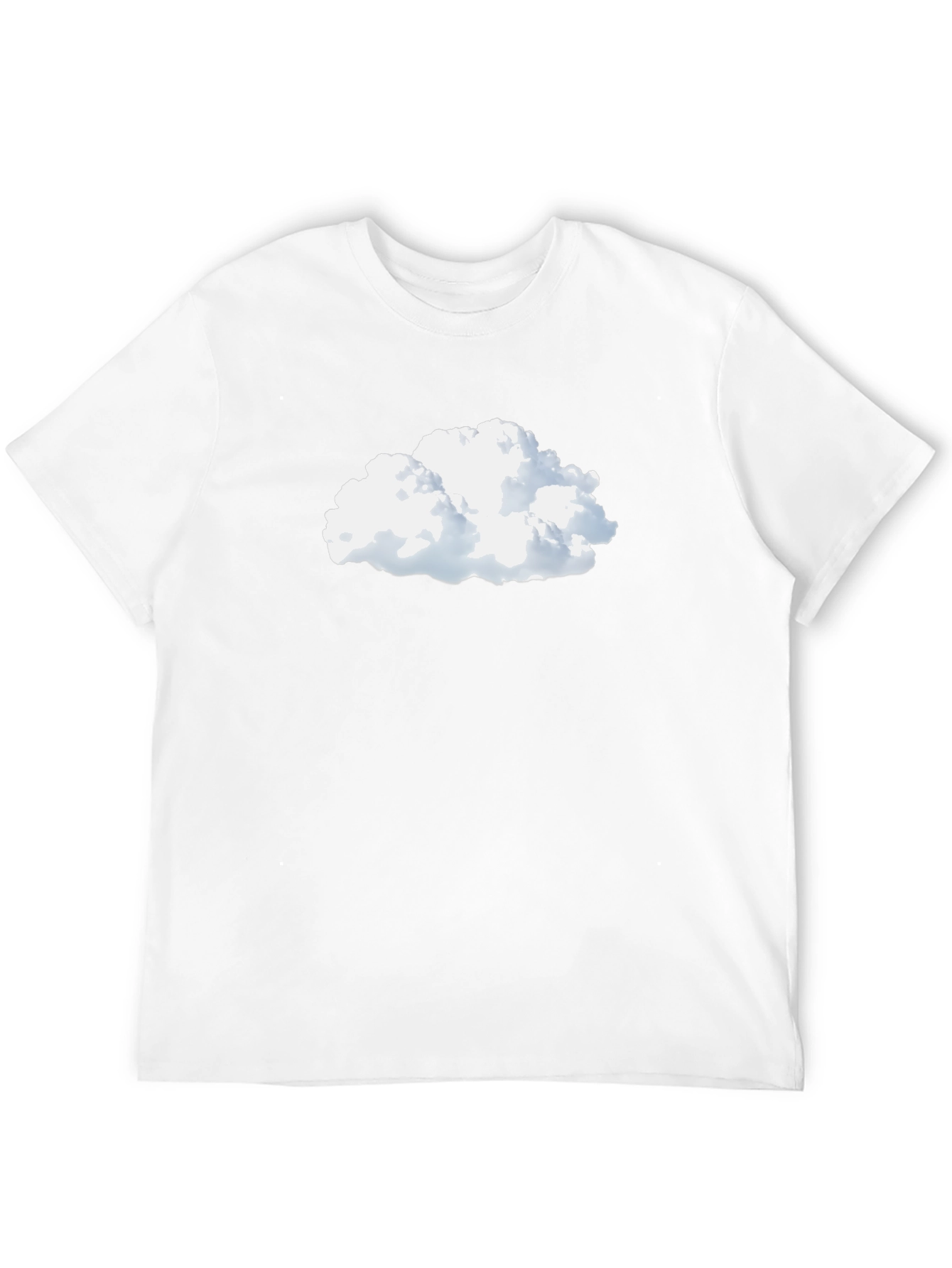 Cloud Graphic Black T-Shirt