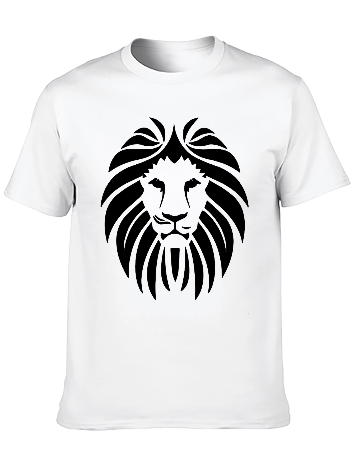 Black Lion Graphic Tee - Modern Mens Style