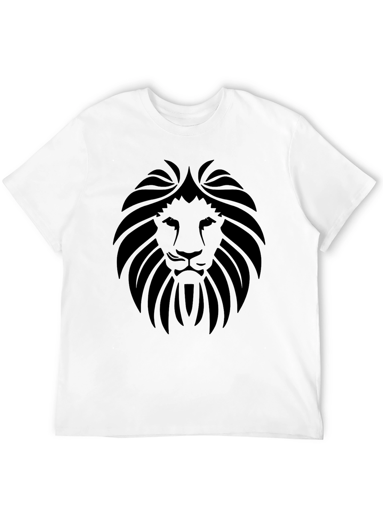 Black Lion Graphic Tee - Modern Mens Style