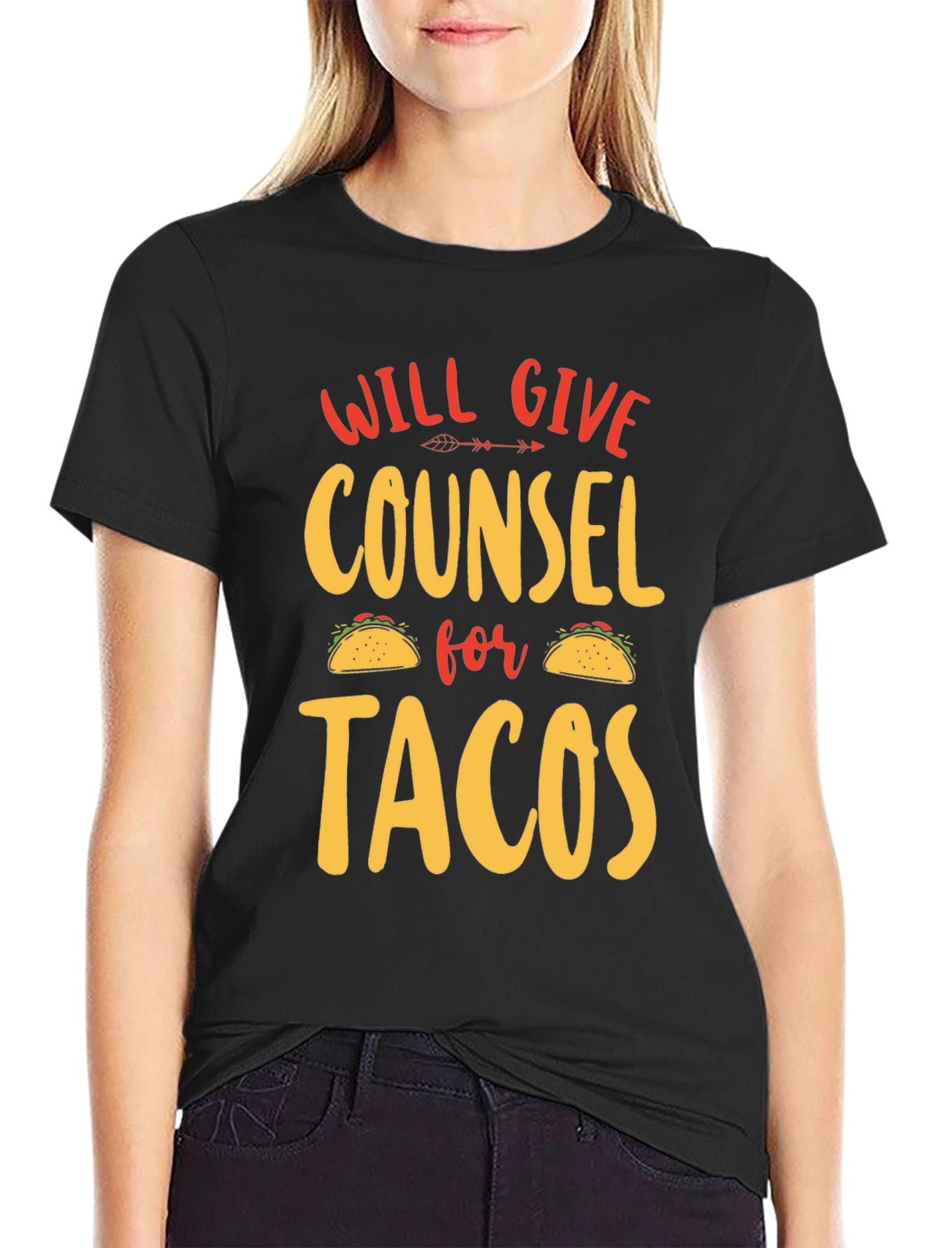 Will Give Counsel For Tacos Graphic Tee