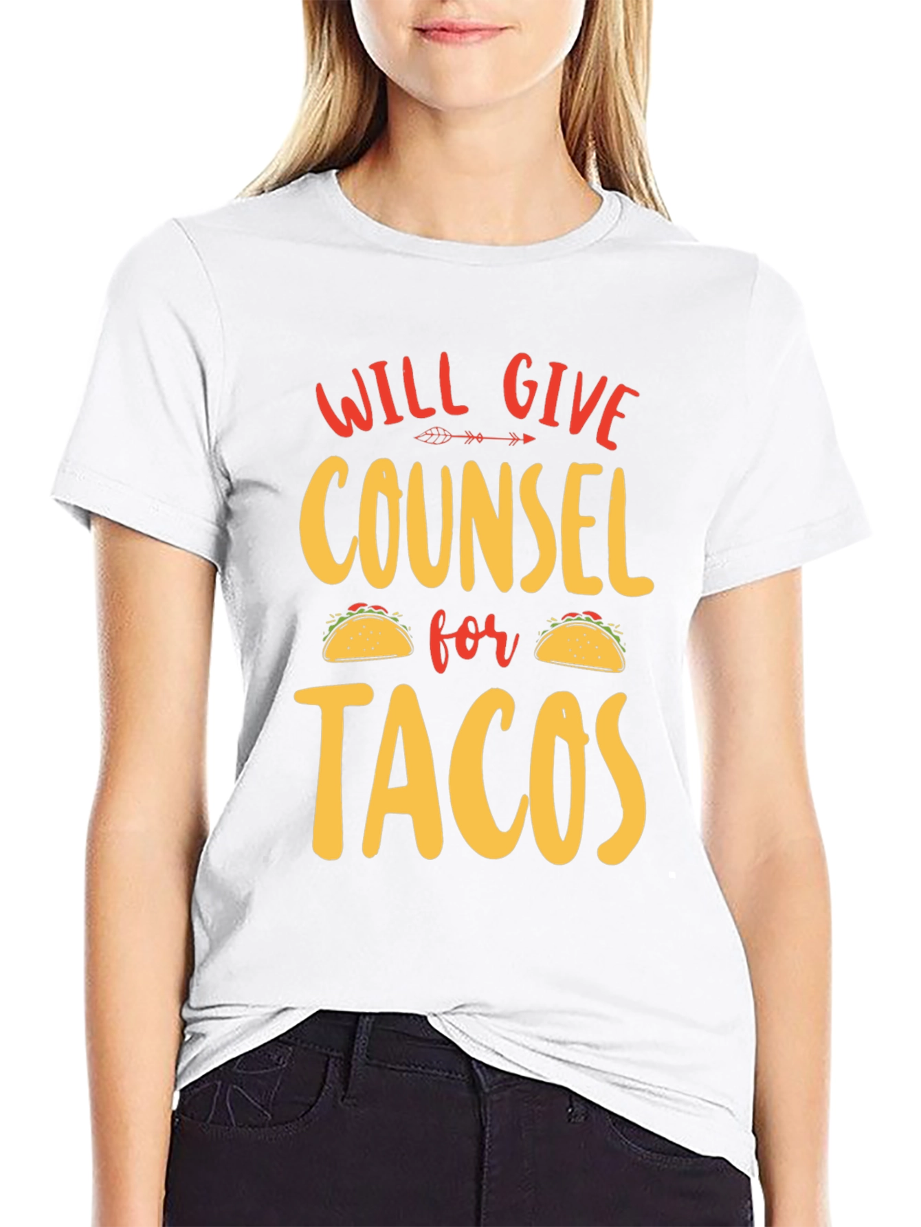 Will Give Counsel For Tacos Graphic Tee
