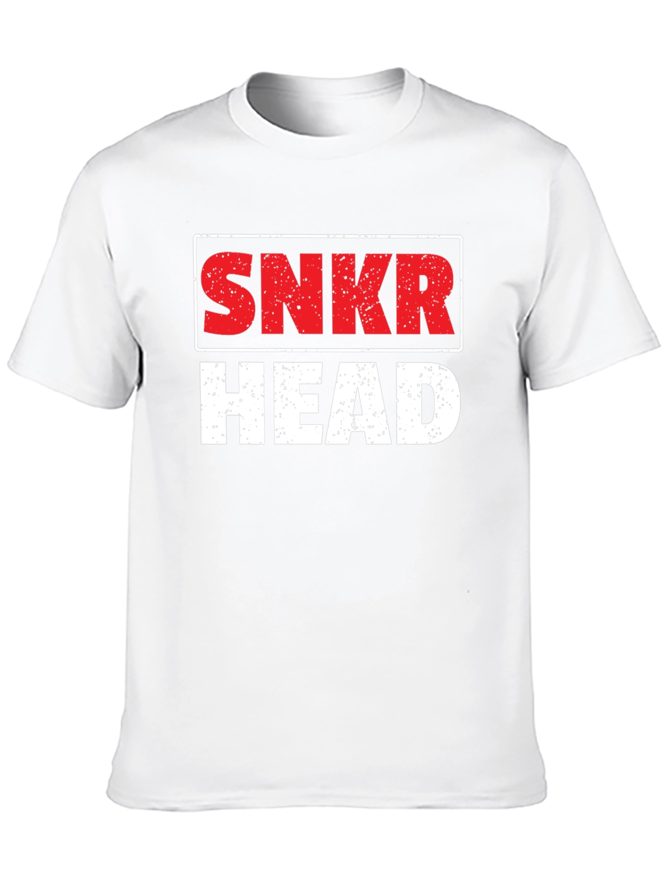 Snkr Head Graphic T-Shirt - Black Cotton Tee