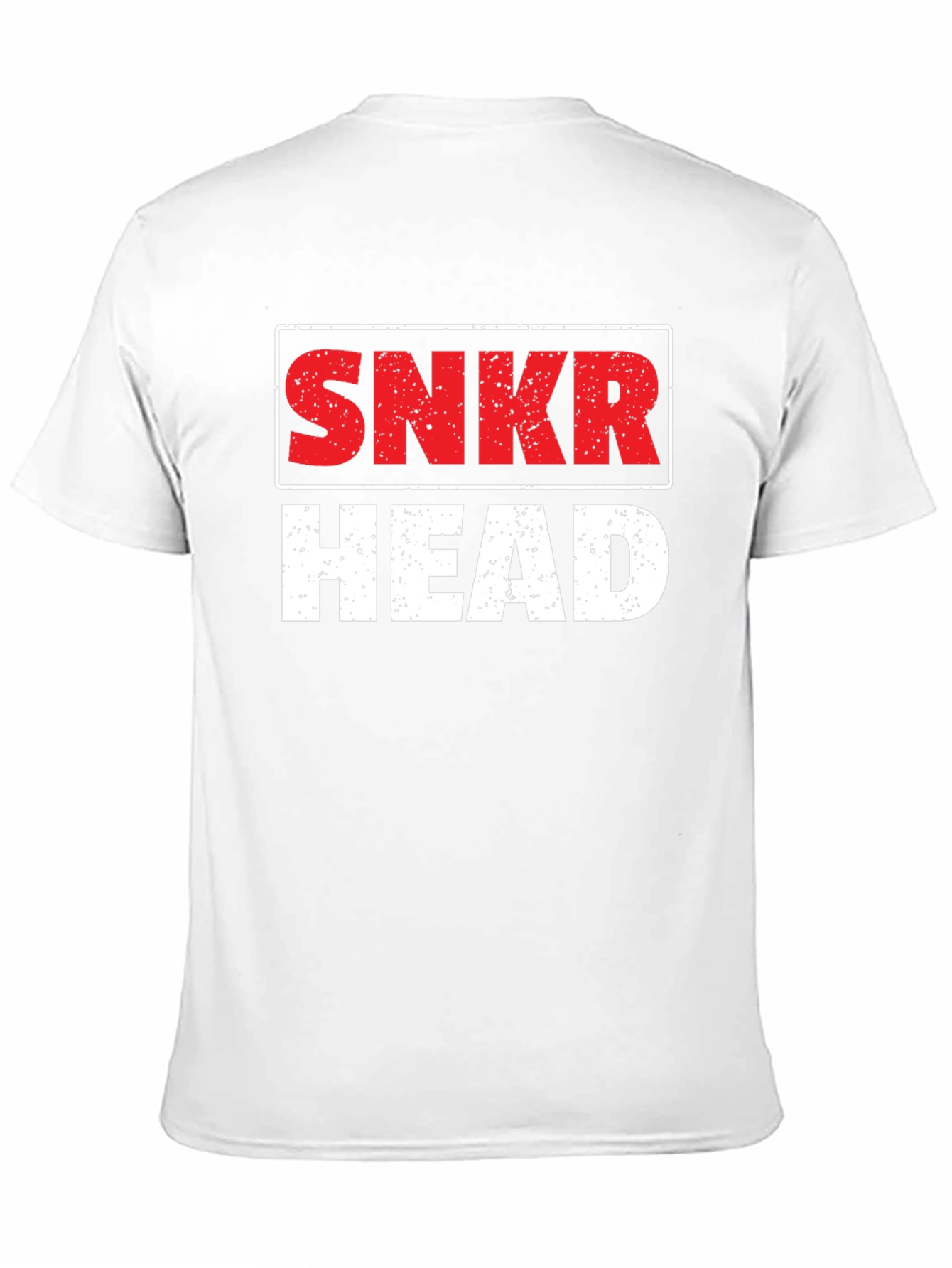 Snkr Head Graphic T-Shirt - Black Cotton Tee