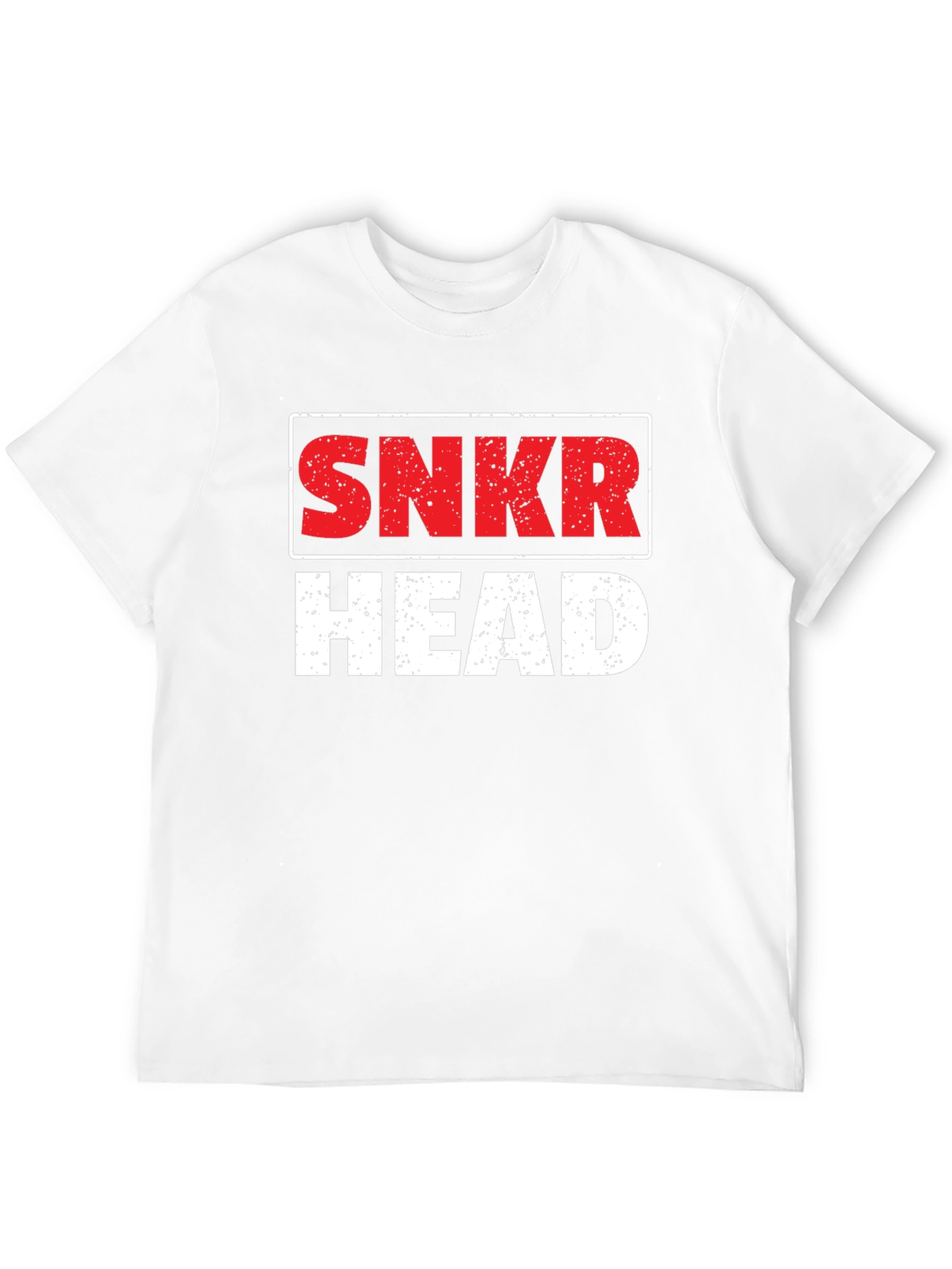 Snkr Head Graphic T-Shirt - Black Cotton Tee