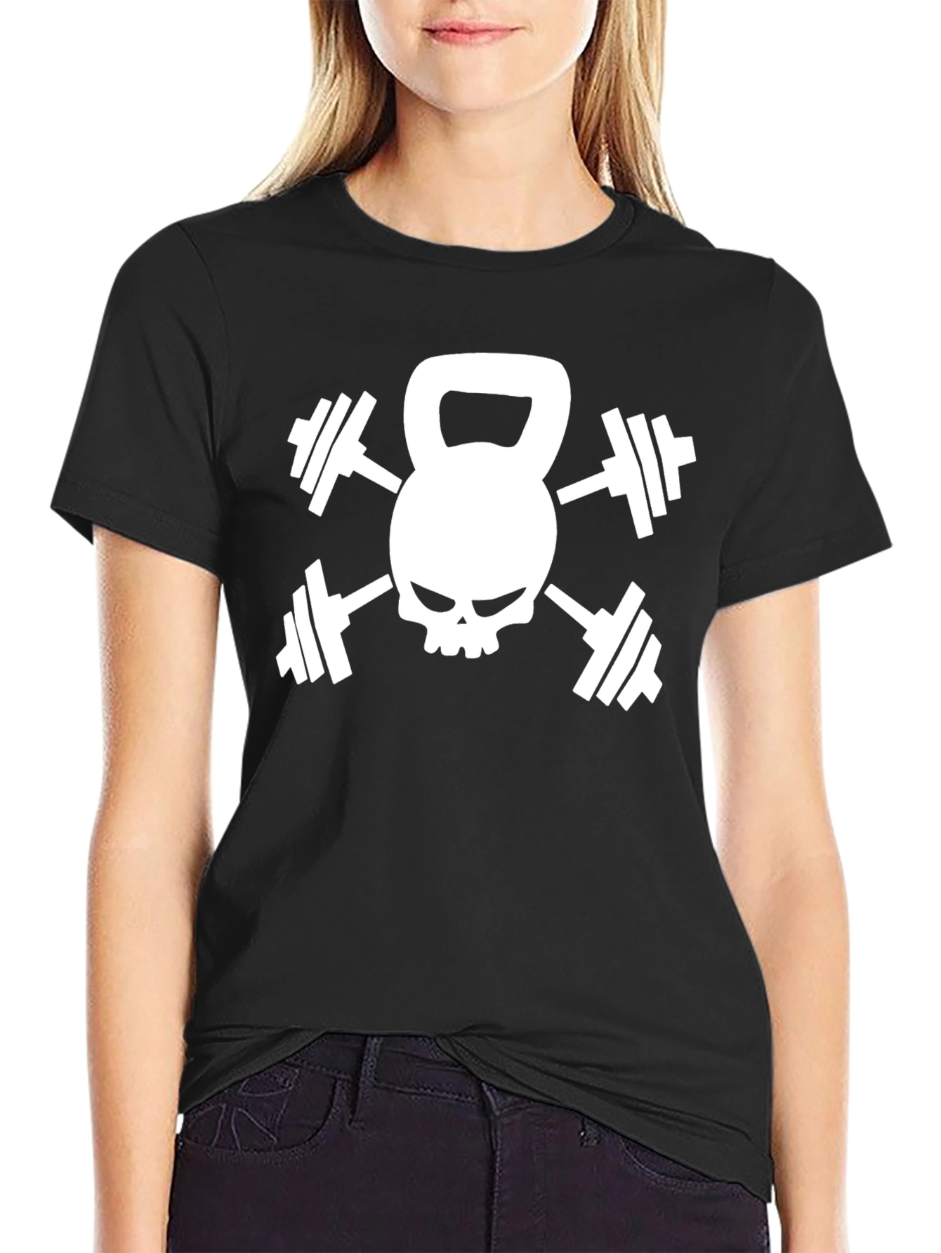 Skullbell T-Shirt: Fitness with an Edge