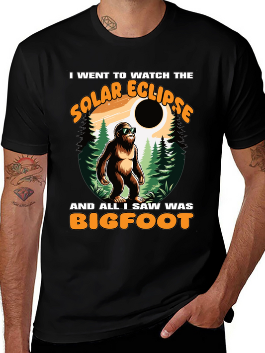 Bigfoot Solar Eclipse T-Shirt