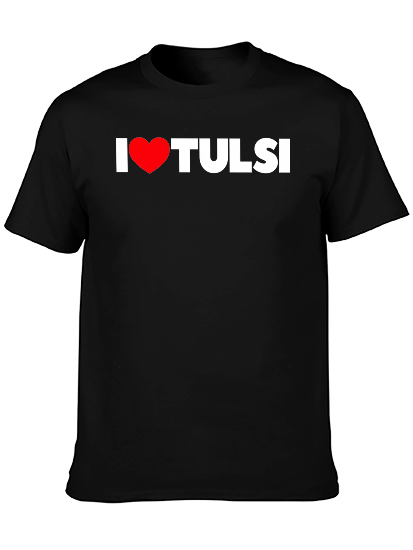 I Heart Tulsi T-Shirt - Classic Black Tee